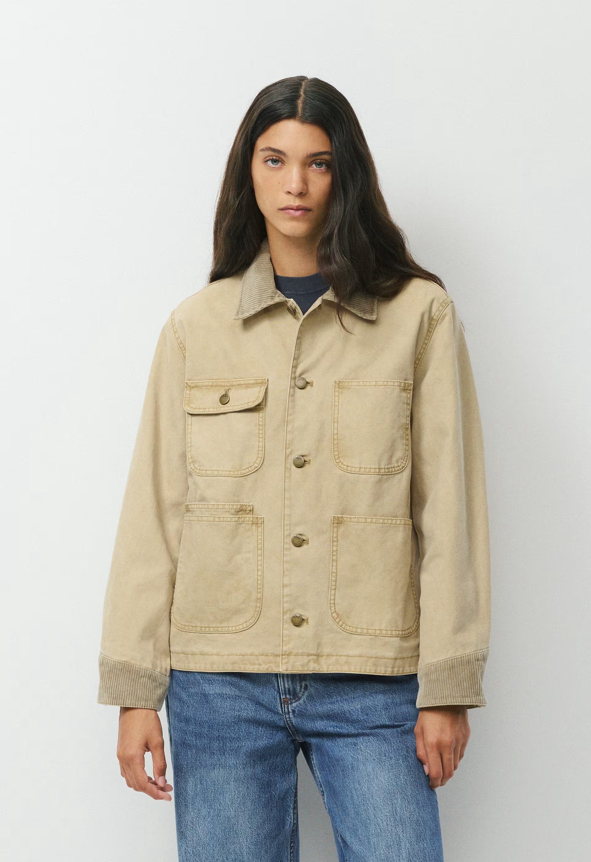Neighbour Barn Jacket - VINTAGE TAN KHAKI