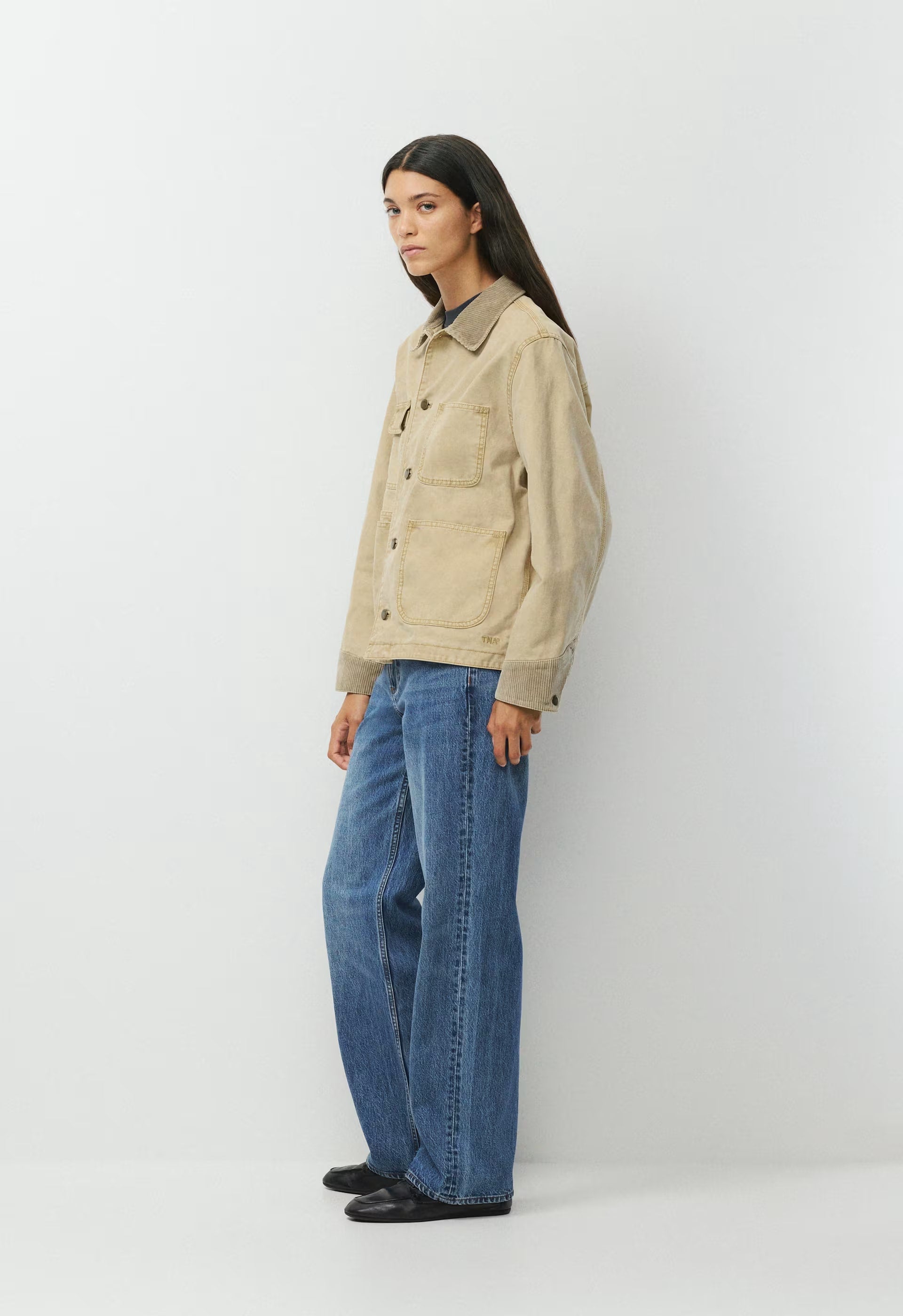 Neighbour Barn Jacket - VINTAGE TAN KHAKI