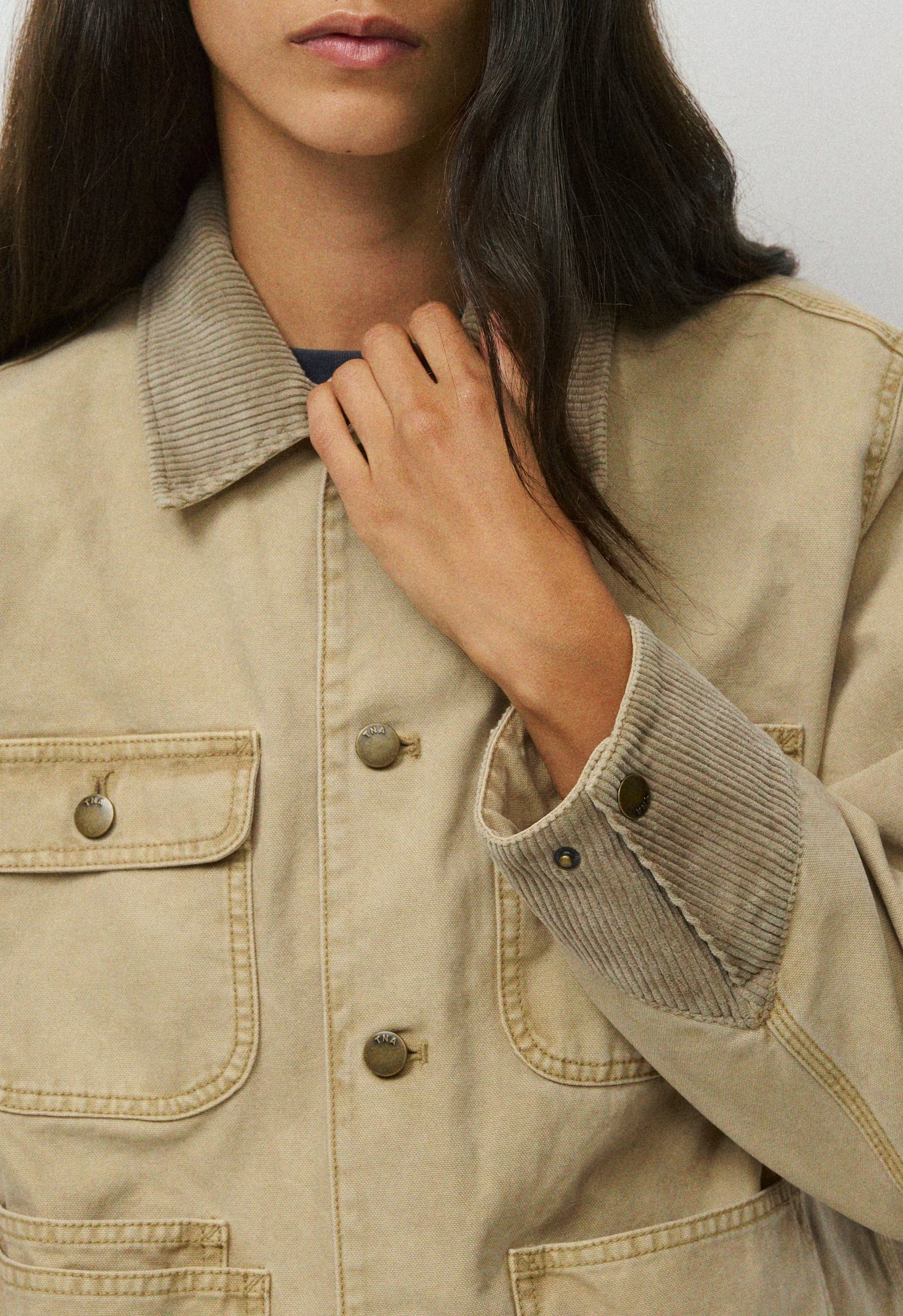 Neighbour Barn Jacket - VINTAGE TAN KHAKI