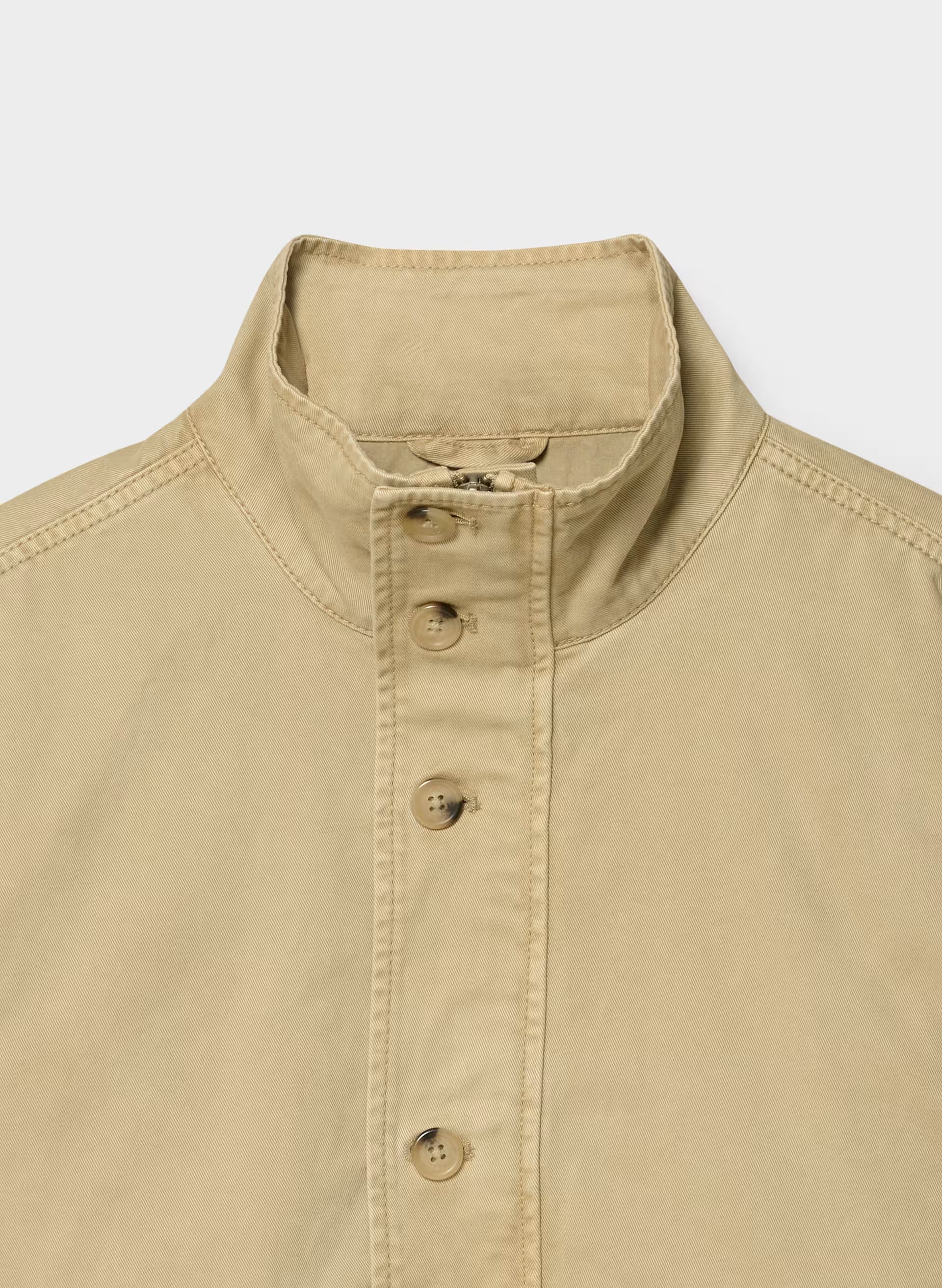 Ferris Blouson Jacket - VINTAGE TAN KHAKI