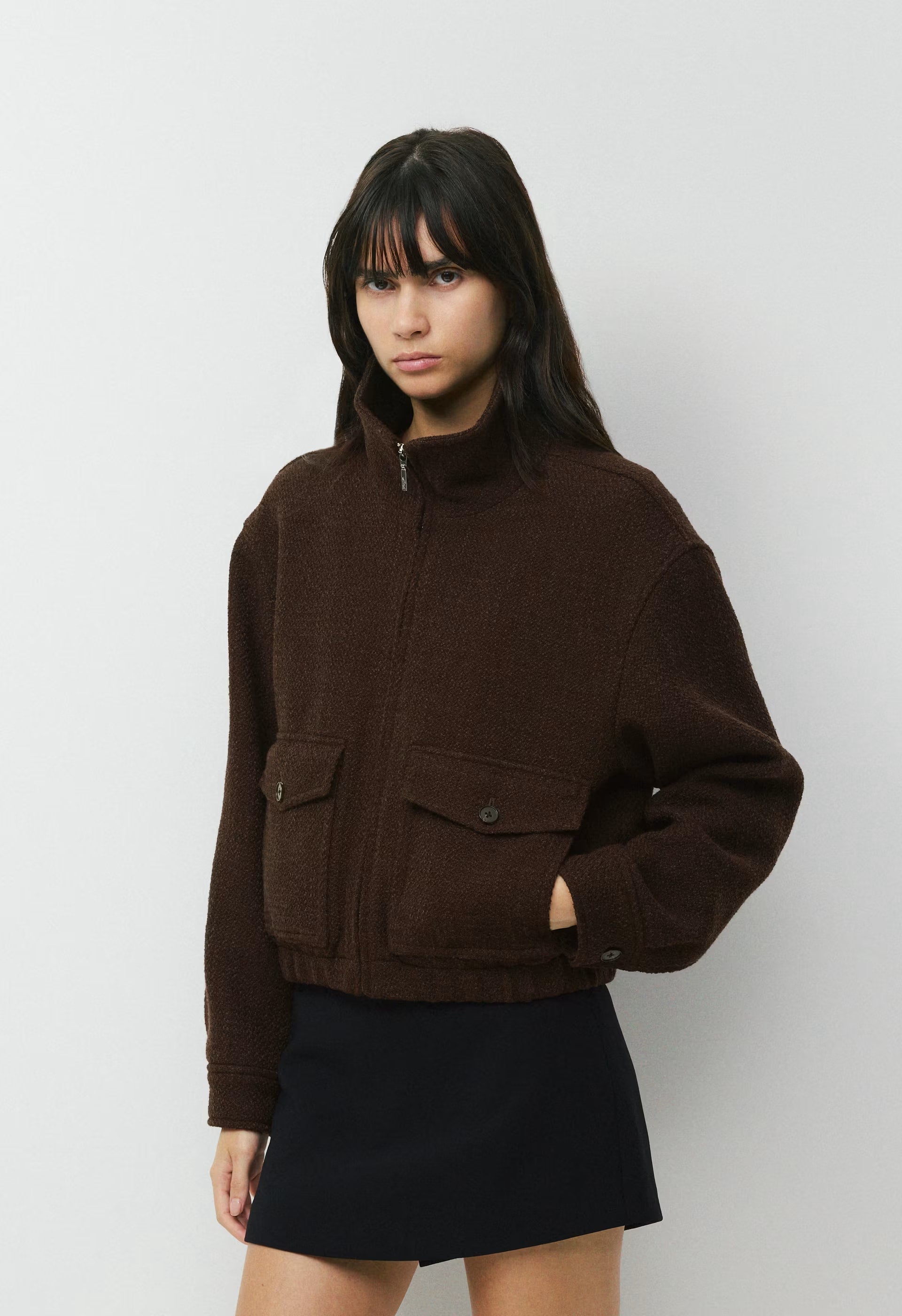 Highstreet Bomber - CC NIB BROWN/ TONAL