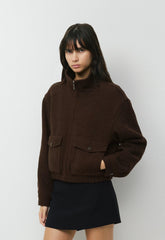 Highstreet Bomber - CC NIB BROWN/ TONAL