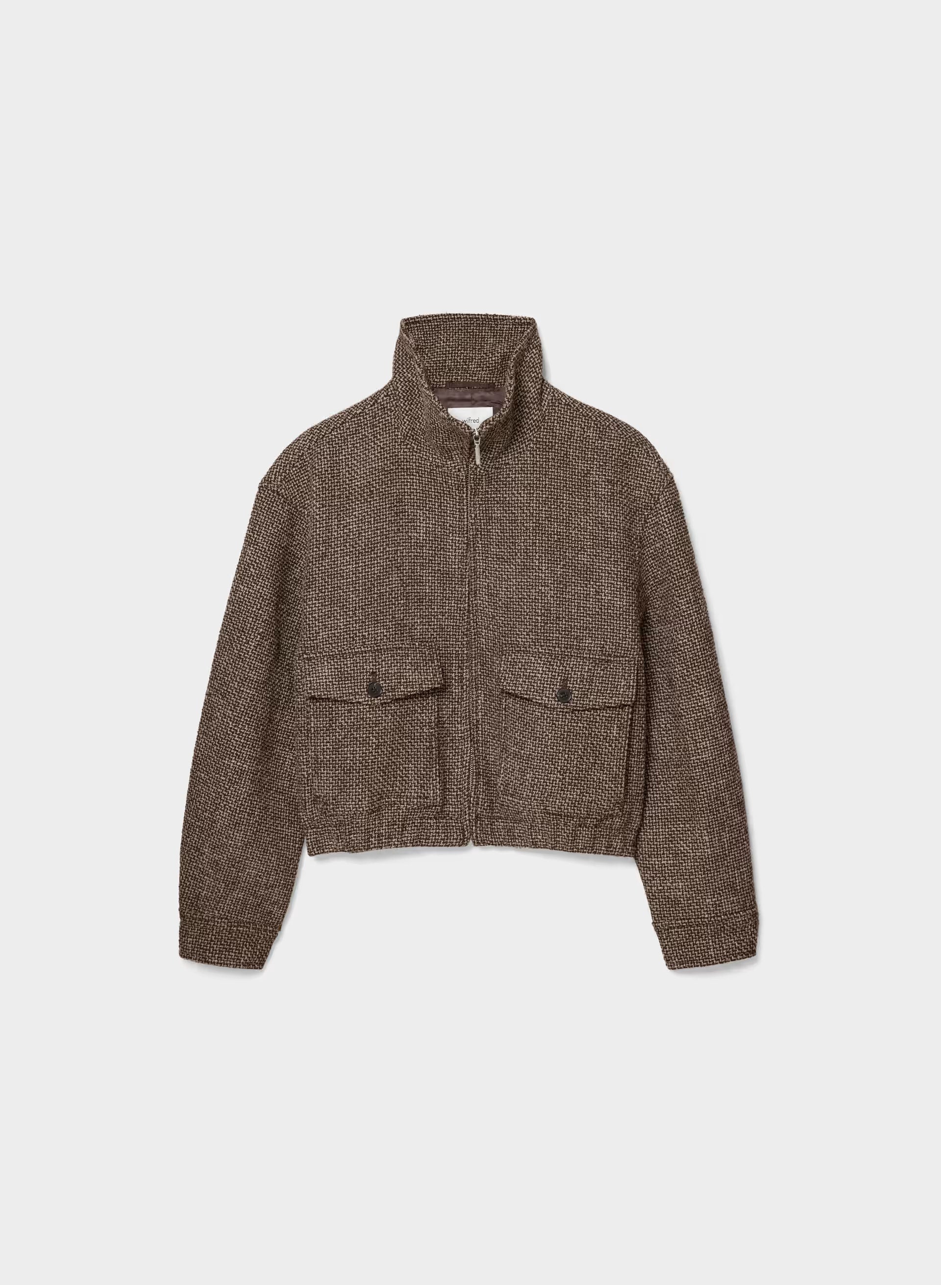 Highstreet Bomber - R MCH BRN/COLA TAUPE