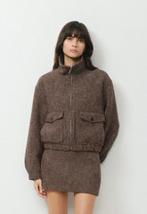 Highstreet Bomber - R MCH BRN/COLA TAUPE