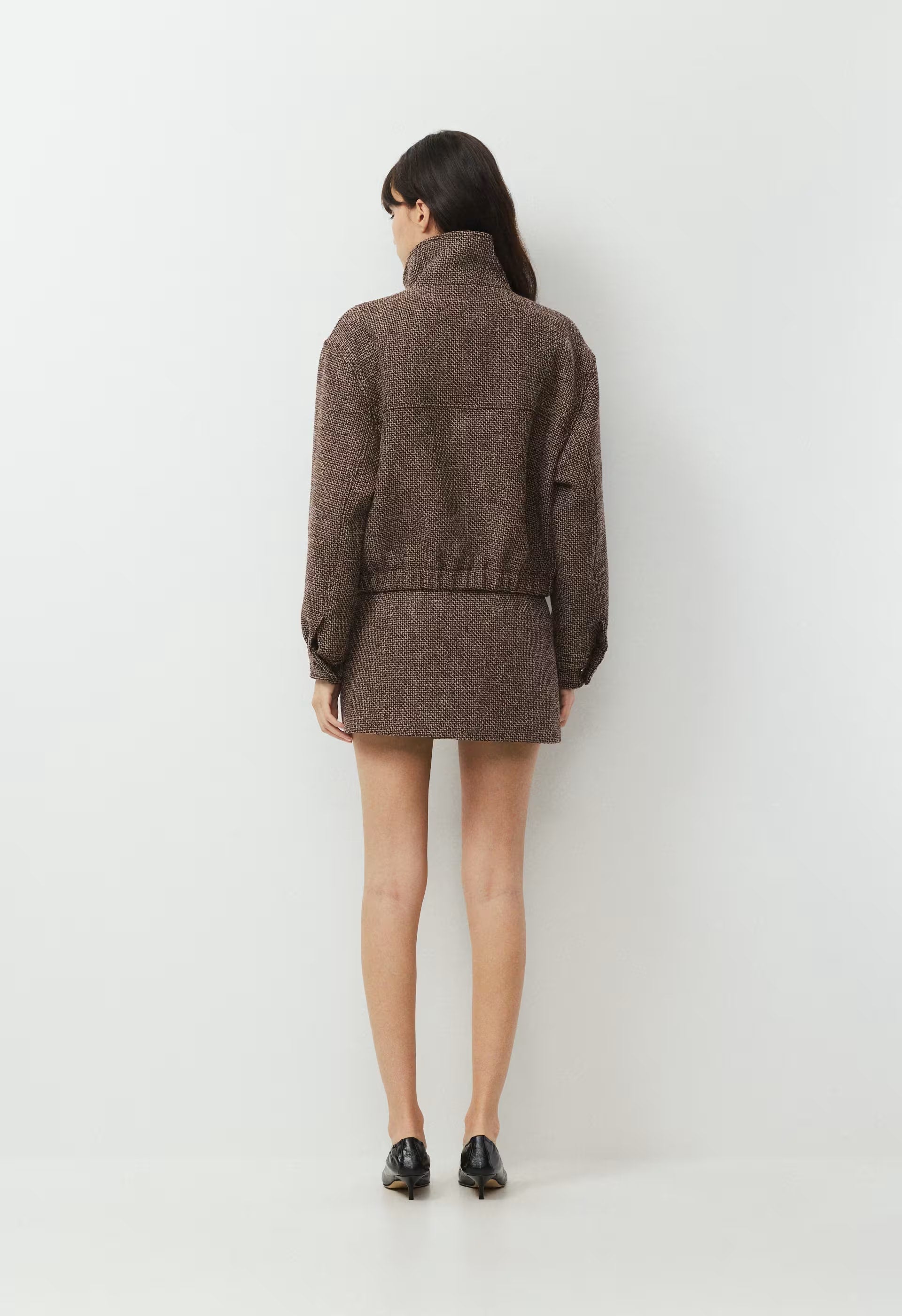 Highstreet Bomber - R MCH BRN/COLA TAUPE