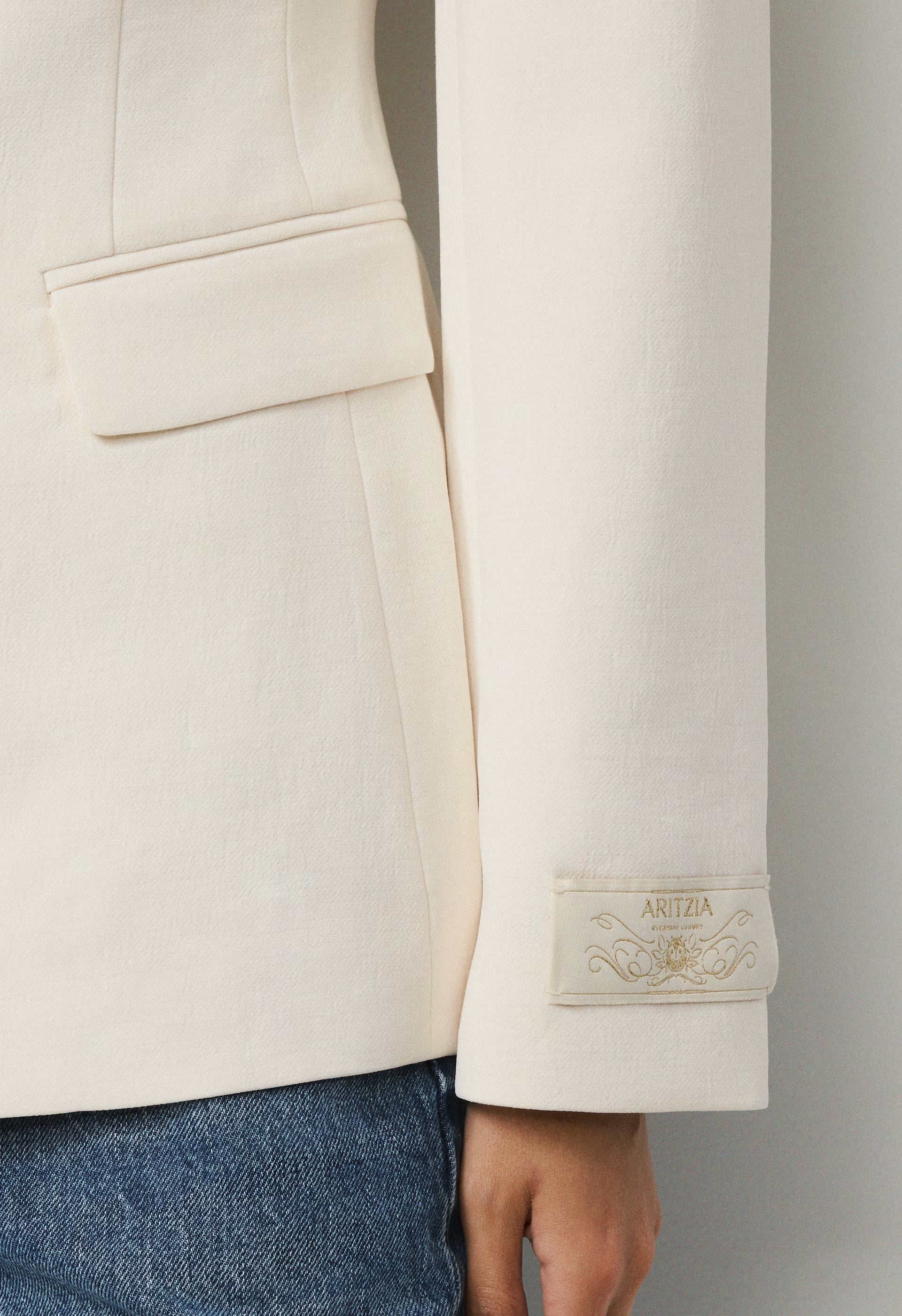 Standout Blazer - Crepette™ - LIGHT BIRCH