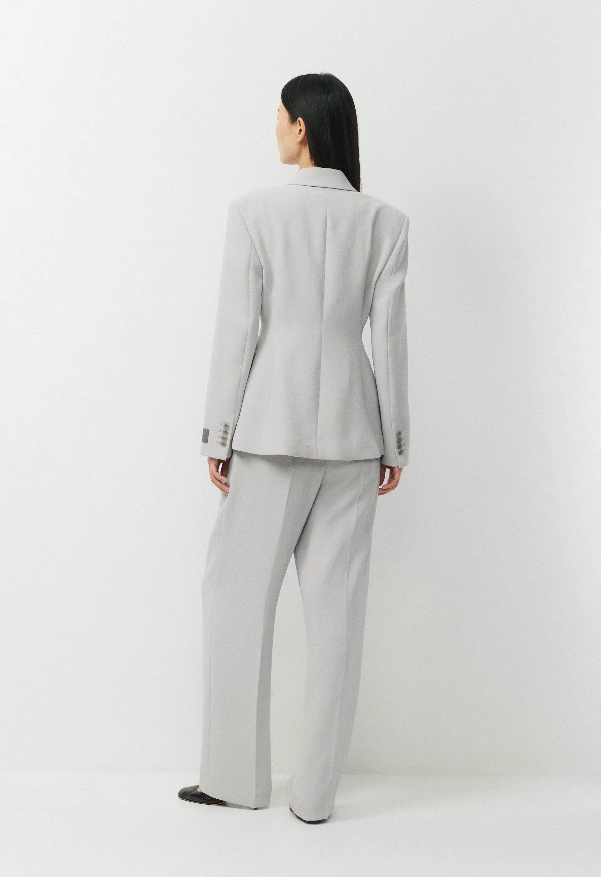 Standout Blazer - Crepette™ - MONUMENT GREY