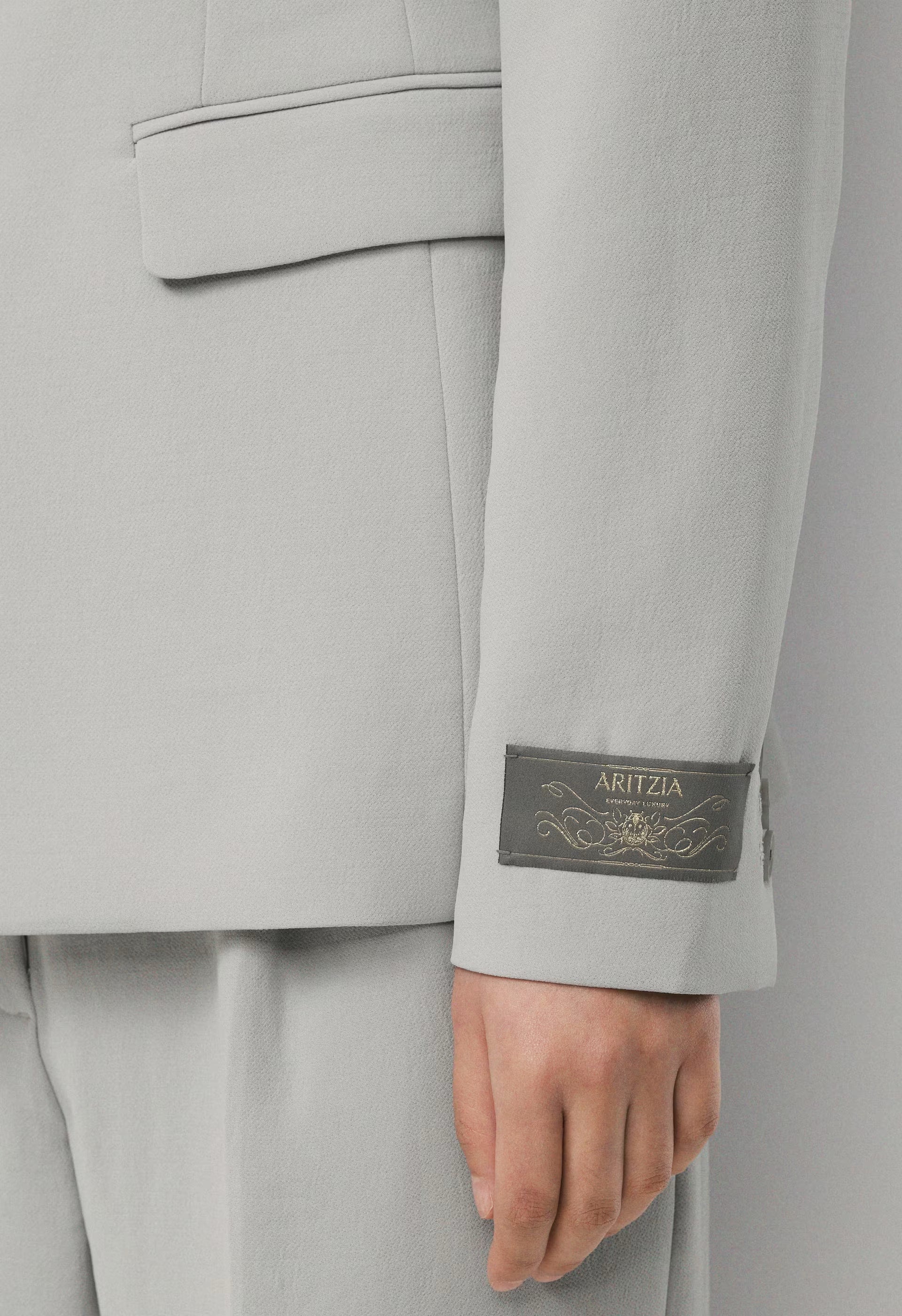 Standout Blazer - Crepette™ - MONUMENT GREY
