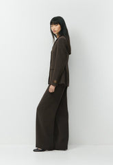 Standout Blazer - Crepette™ - CACAO NIB BROWN