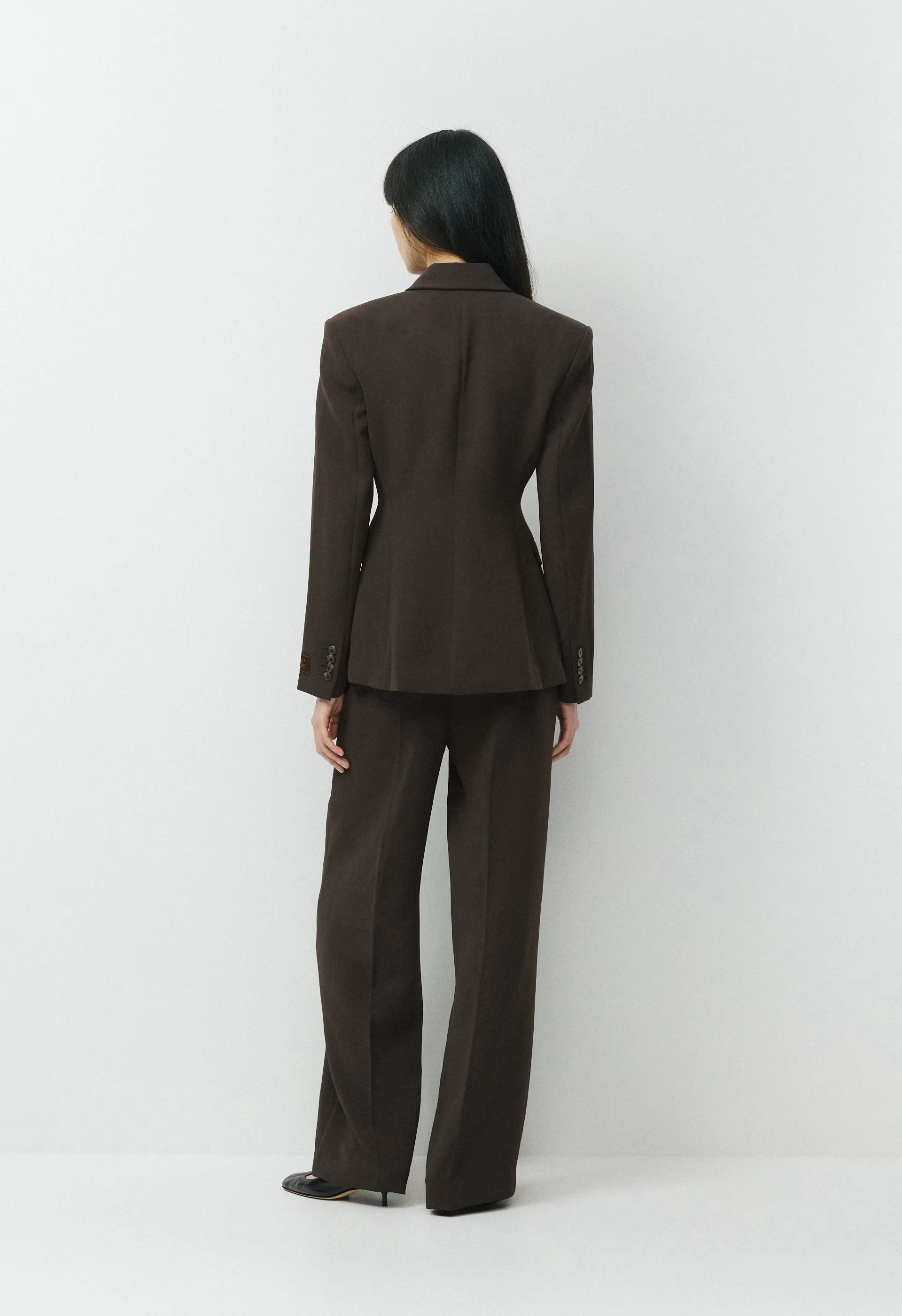 Standout Blazer - Crepette™ - CACAO NIB BROWN