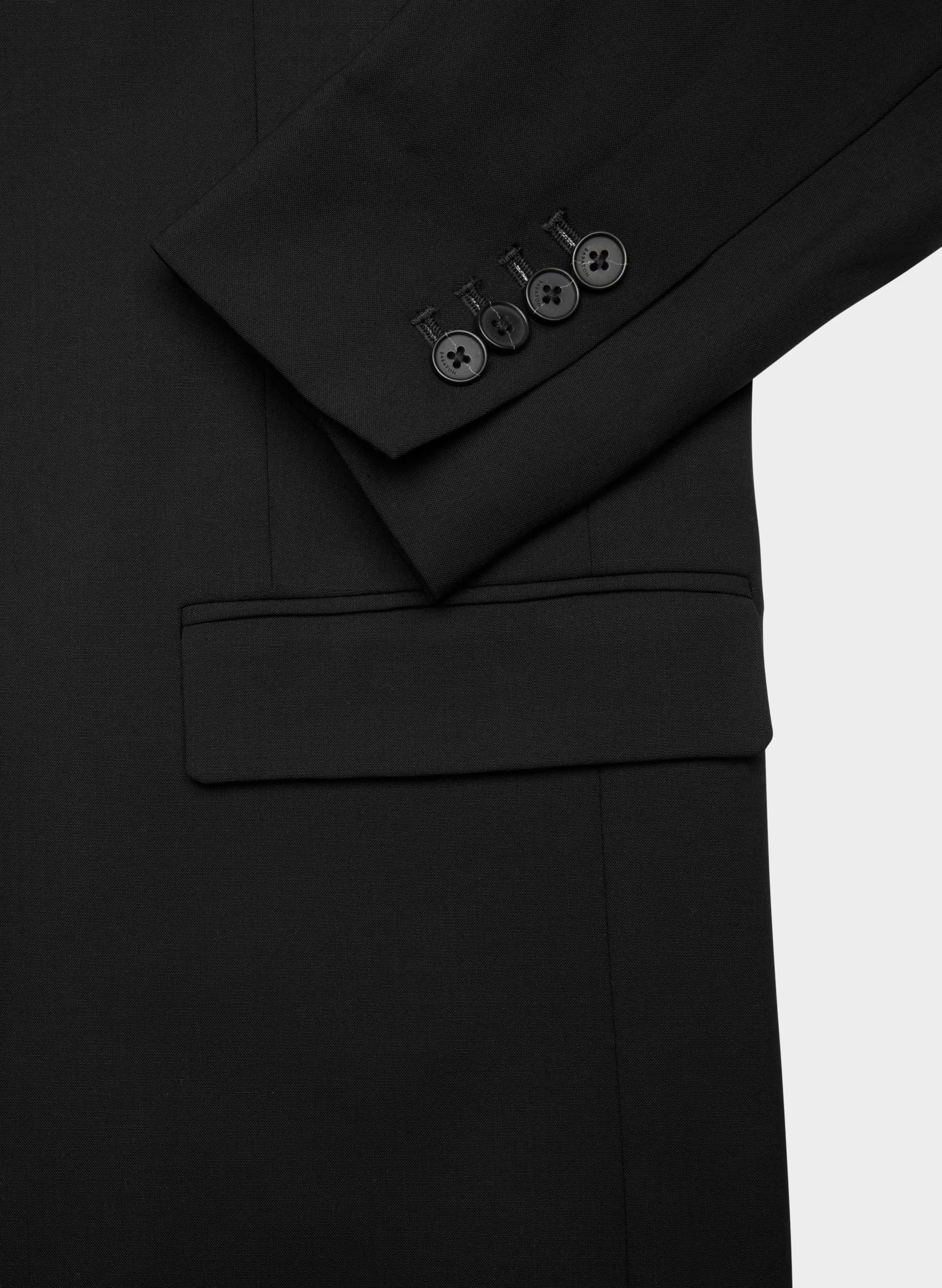 Advance Wool Blazer - BLACK