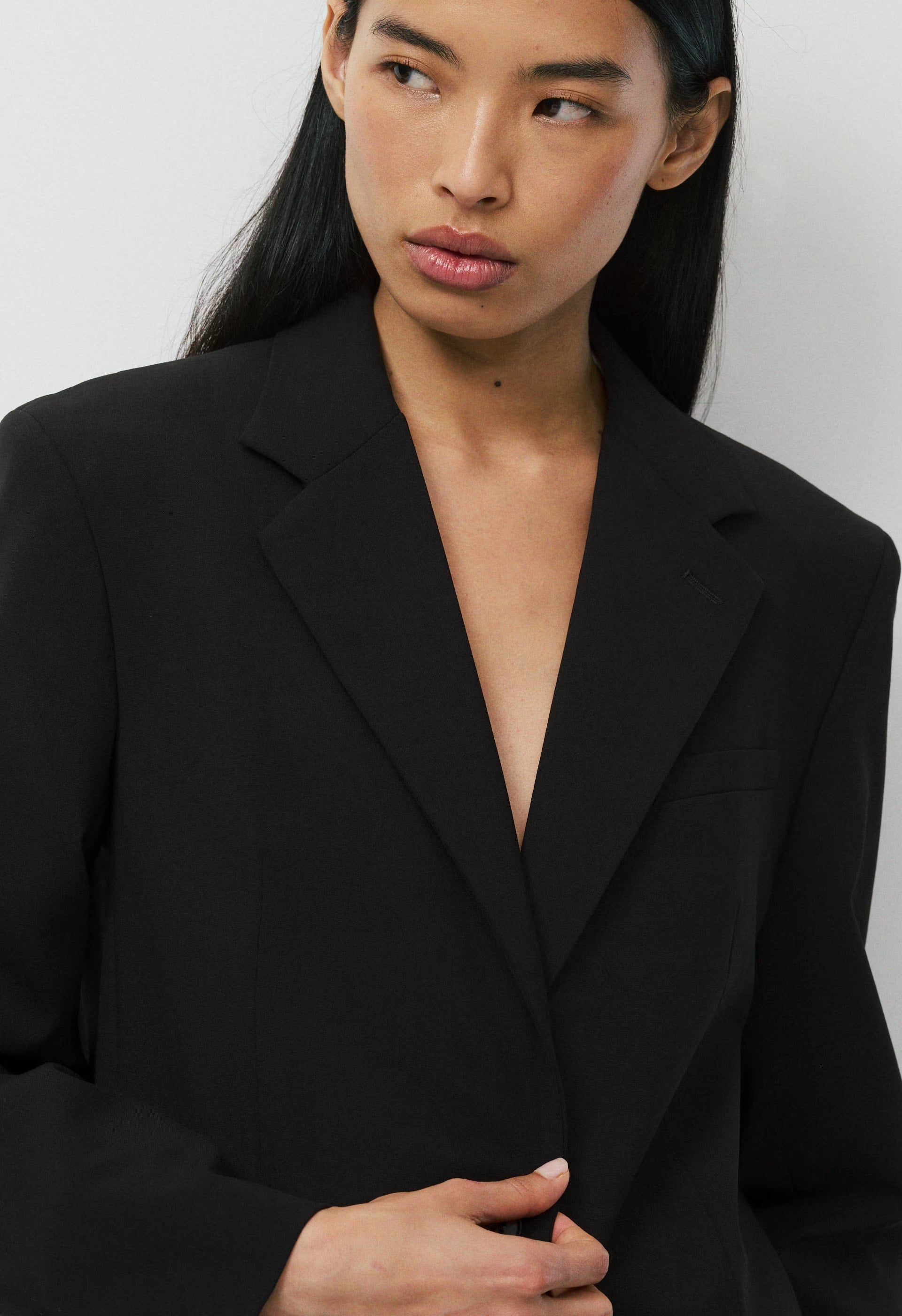 Advance Wool Blazer - BLACK
