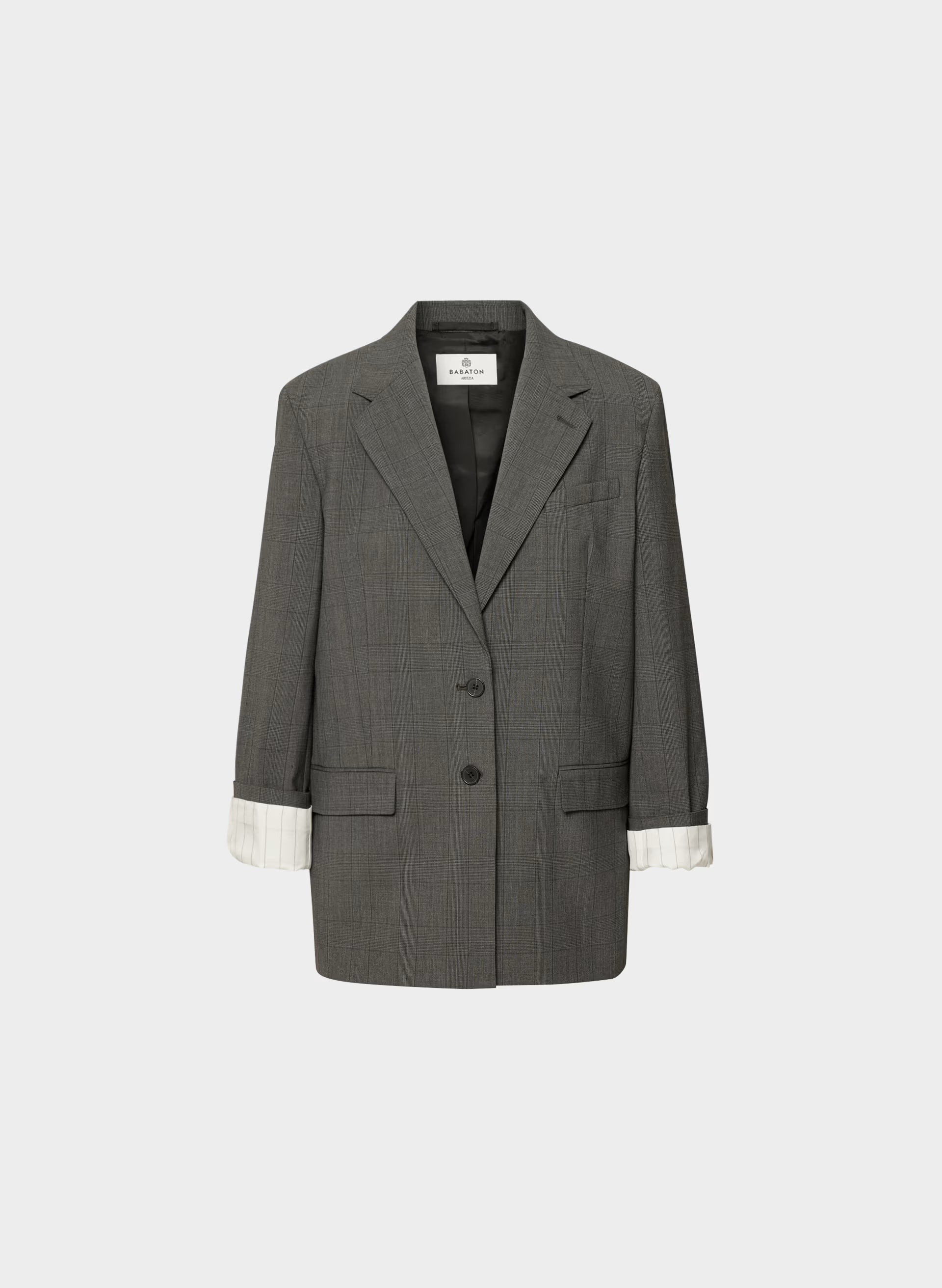 Advance Wool Blazer - HTR CHARCOAL/ HTR BLK