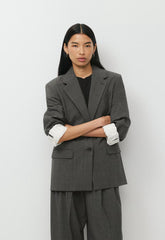 Advance Wool Blazer - HTR CHARCOAL/ HTR BLK