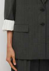 Advance Wool Blazer - HTR CHARCOAL/ HTR BLK