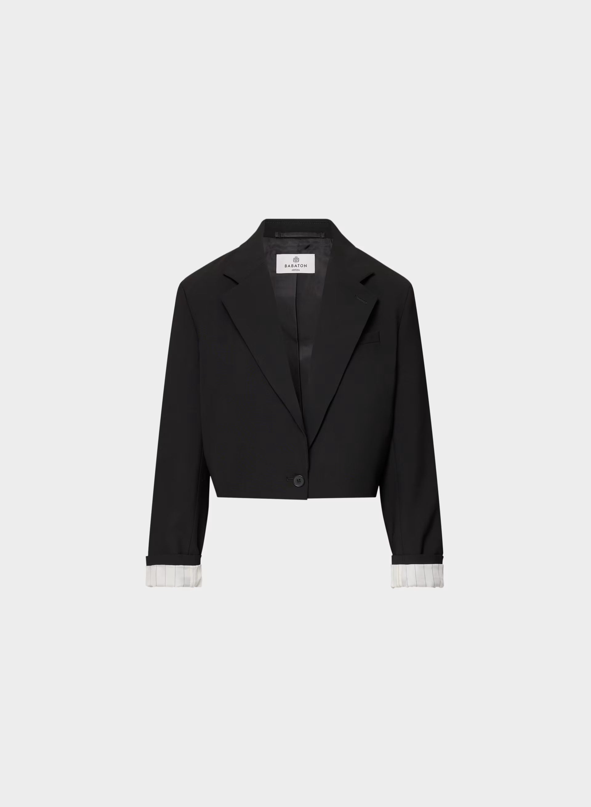 Command Wool Blazer - BLACK