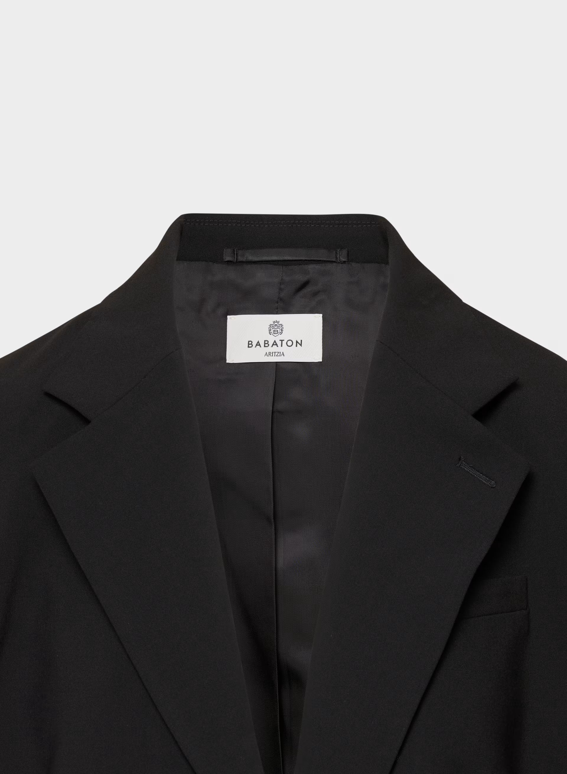 Command Wool Blazer - BLACK