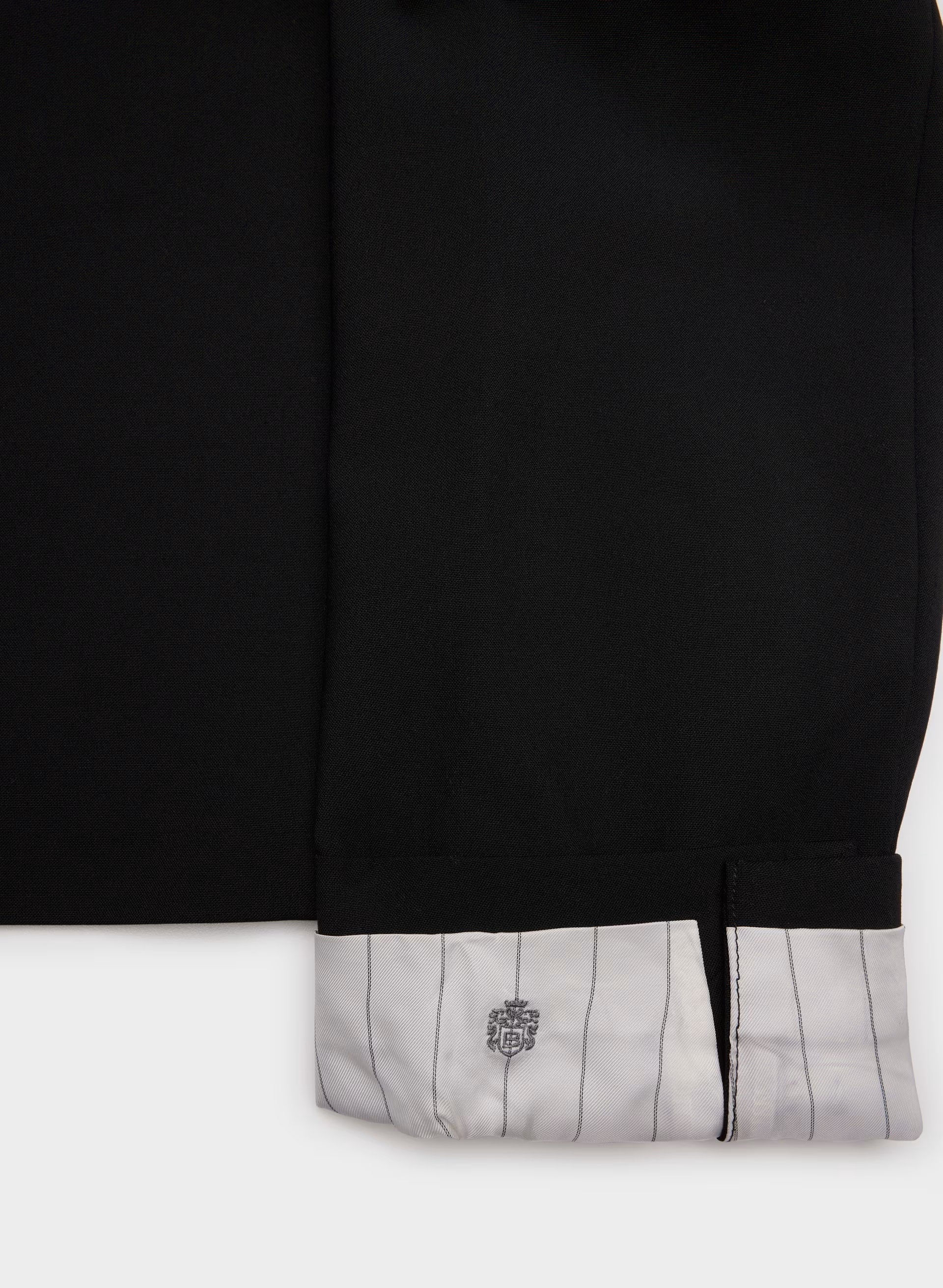 Command Wool Blazer - BLACK