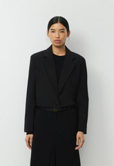 Command Wool Blazer - BLACK