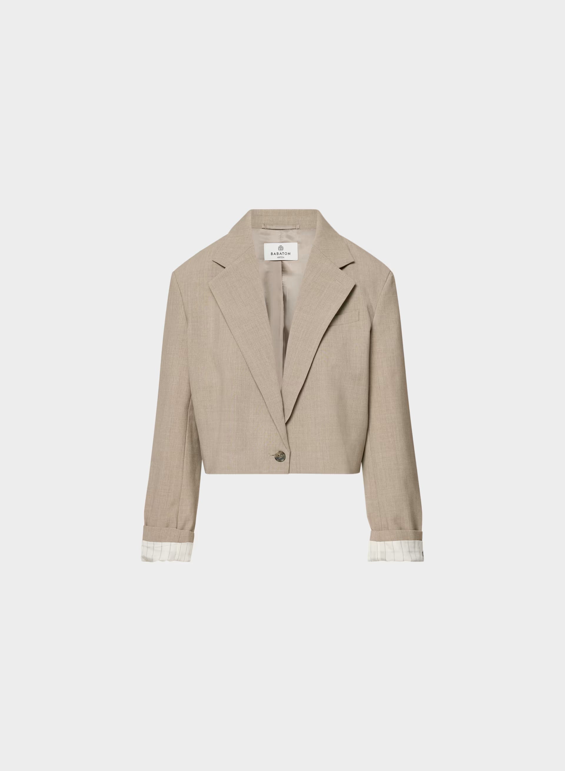 Command Wool Blazer - HEATHER NOMAD TAUPE