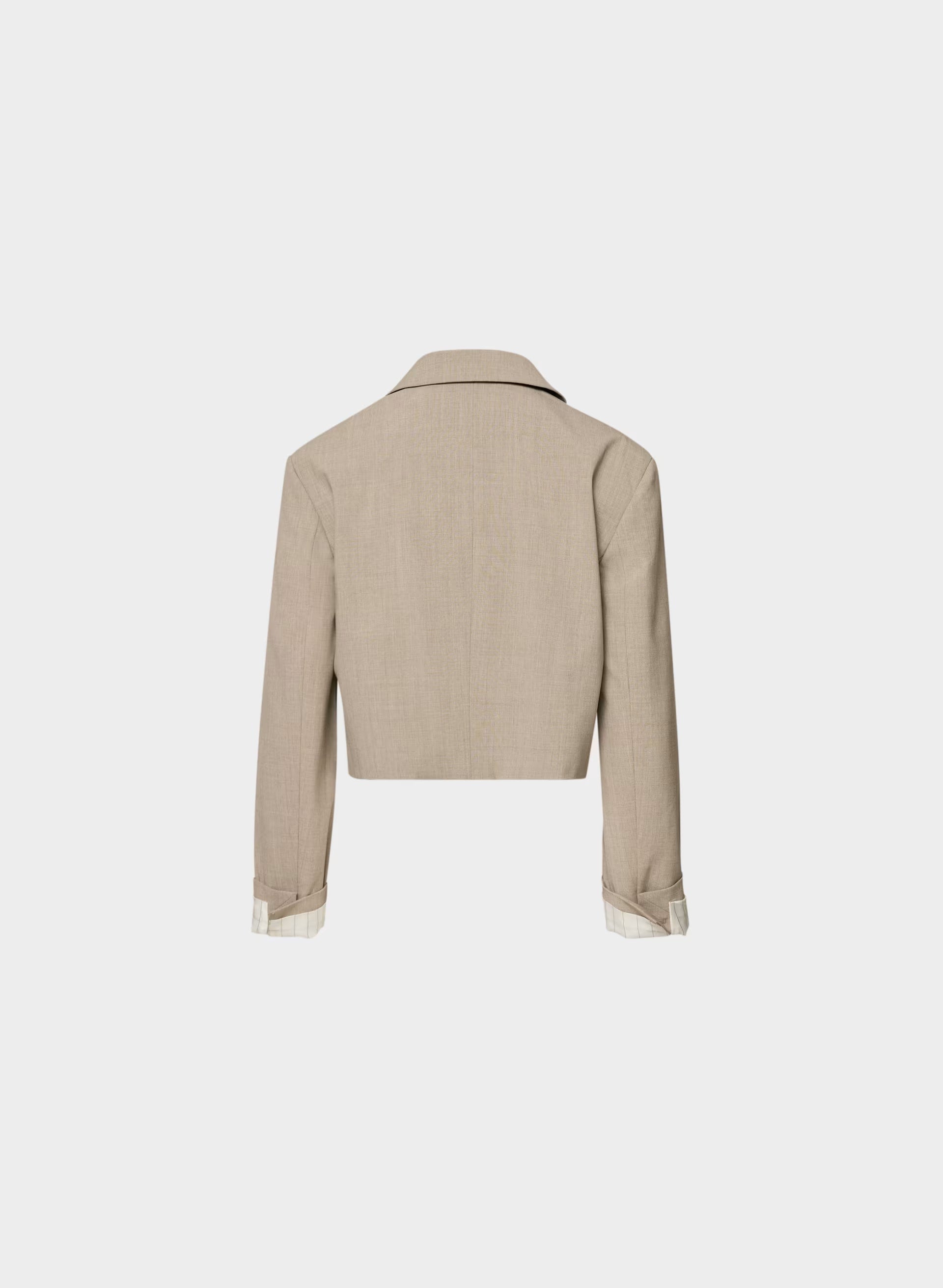 Command Wool Blazer - HEATHER NOMAD TAUPE