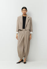 Command Wool Blazer - HEATHER NOMAD TAUPE