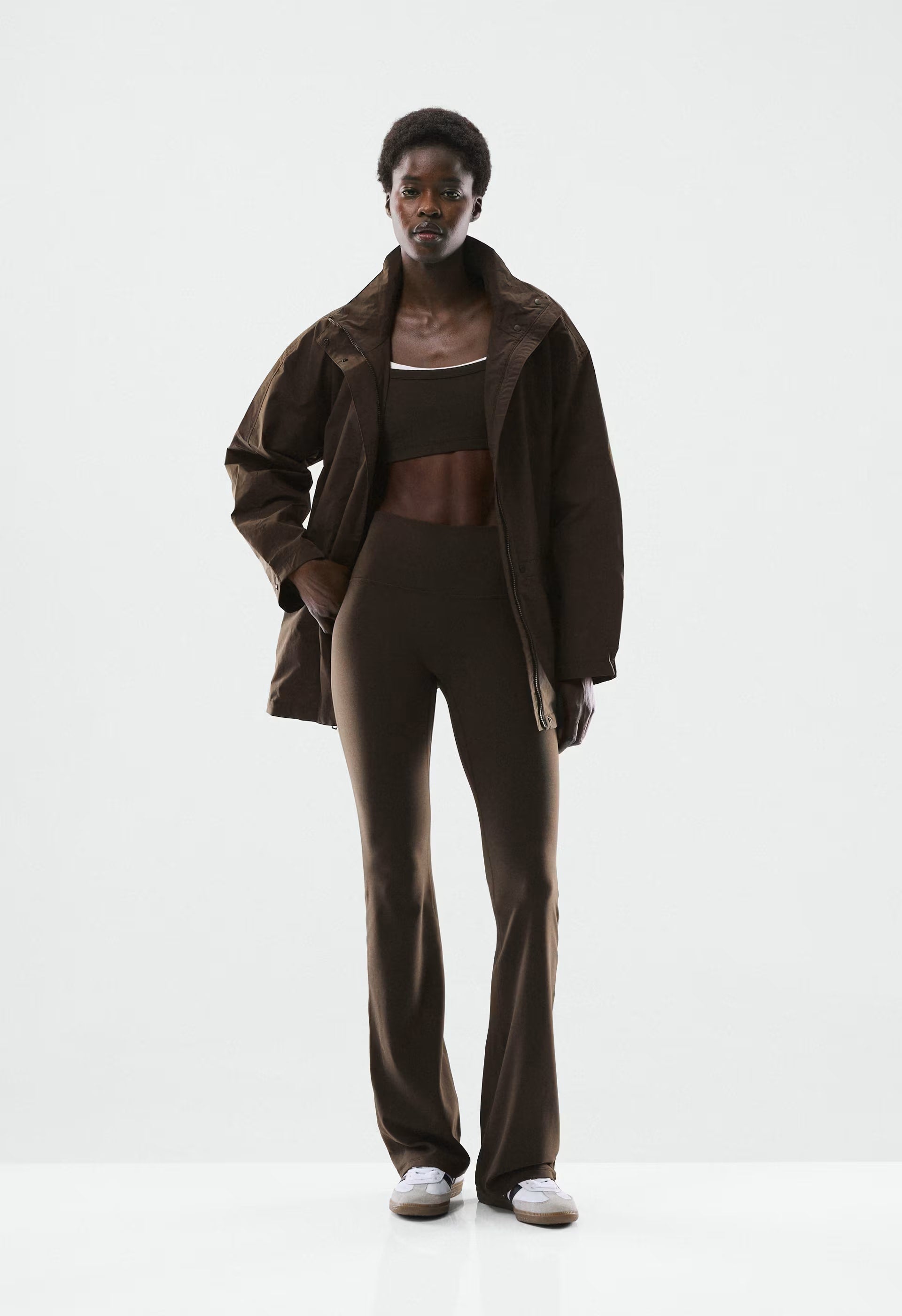 Synchronize Jacket - CACAO NIB BROWN