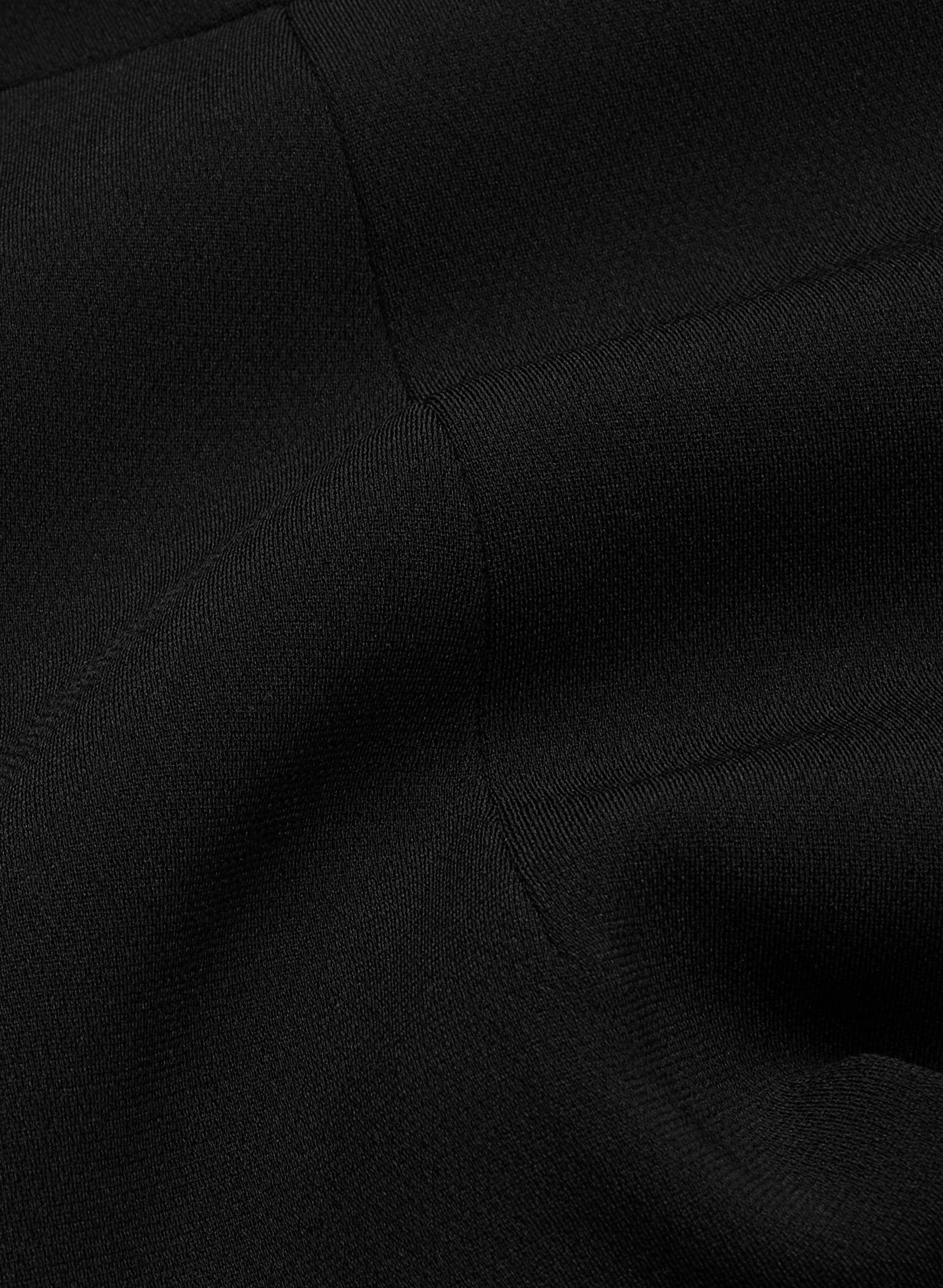 Brynn Blazer - Sway Crepe - BLACK