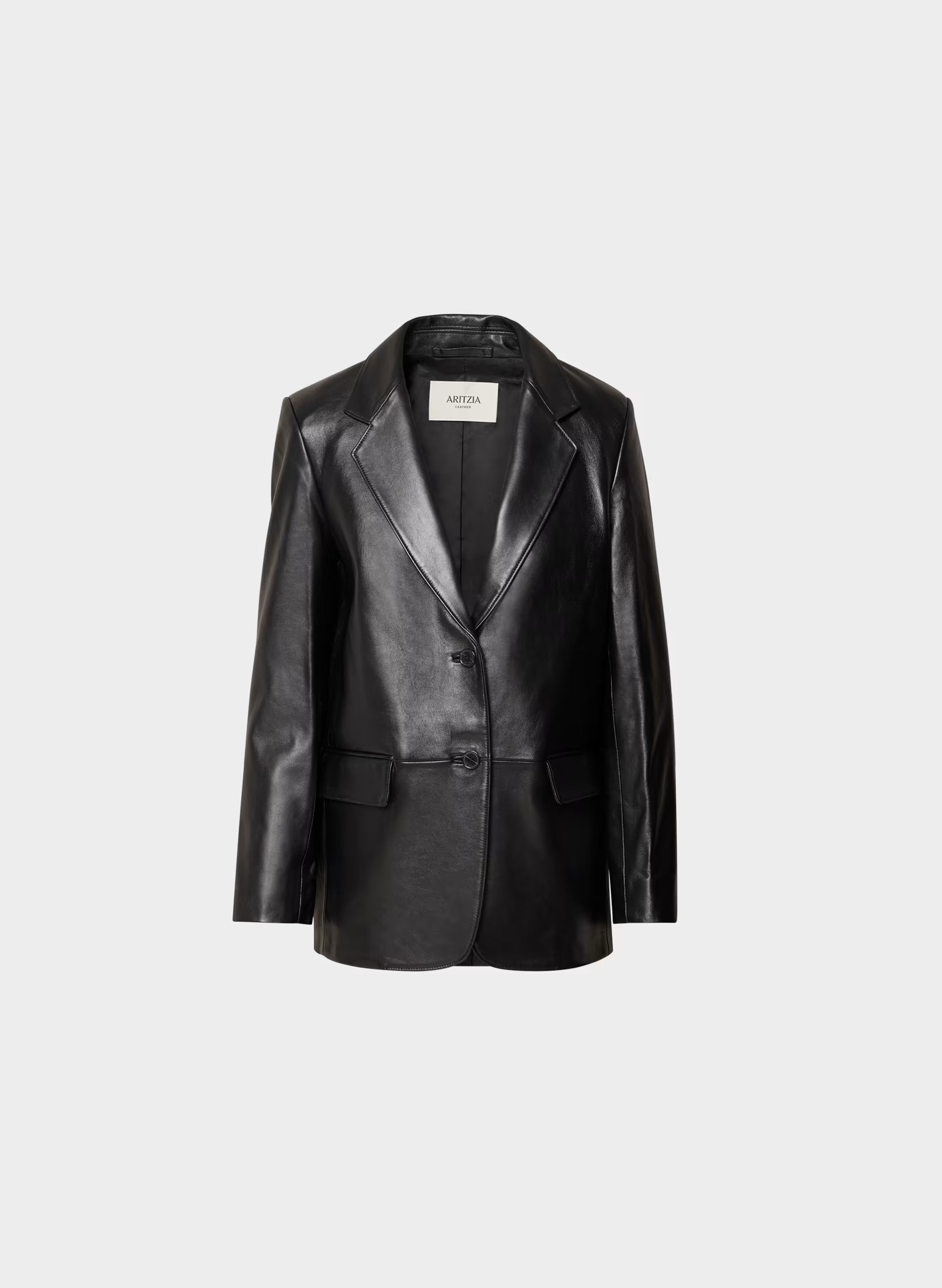 Cecil Blazer - Leather - BLACK