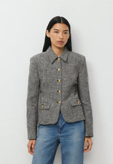 Gateway Jacket - SPCKL TWEED BLK/WHITE