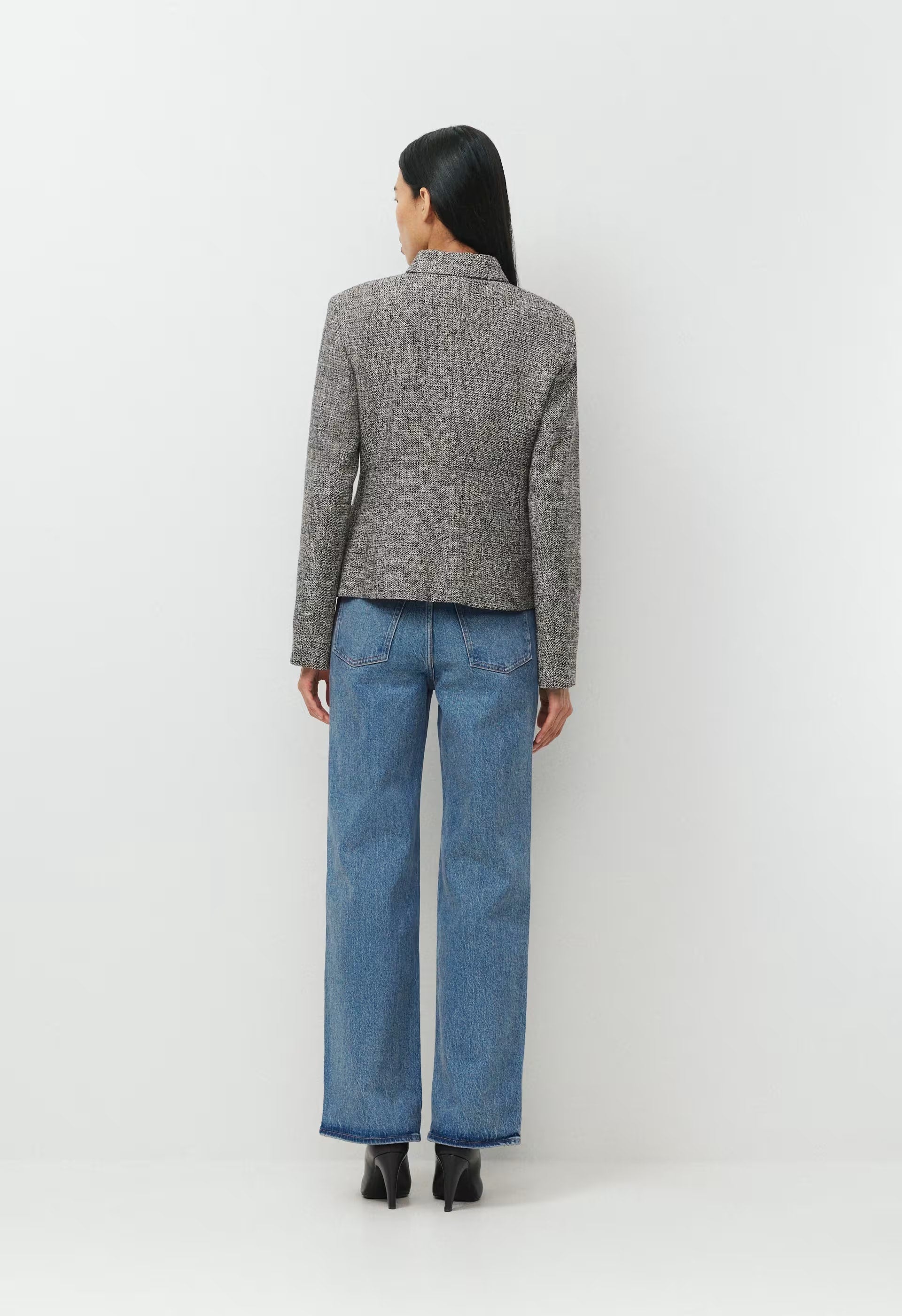 Gateway Jacket - SPCKL TWEED BLK/WHITE