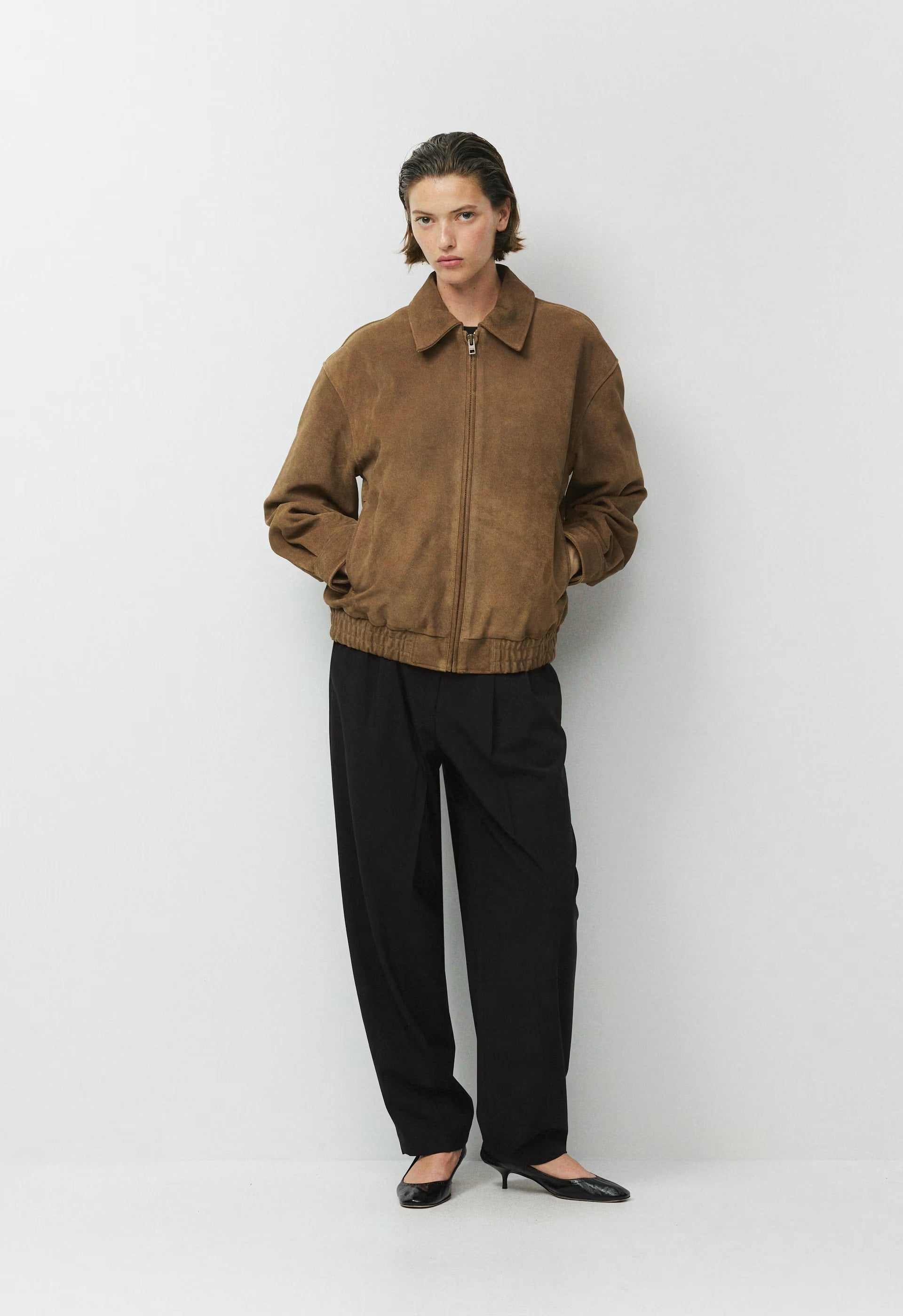 Jones Bomber - Suede - VALLEY
