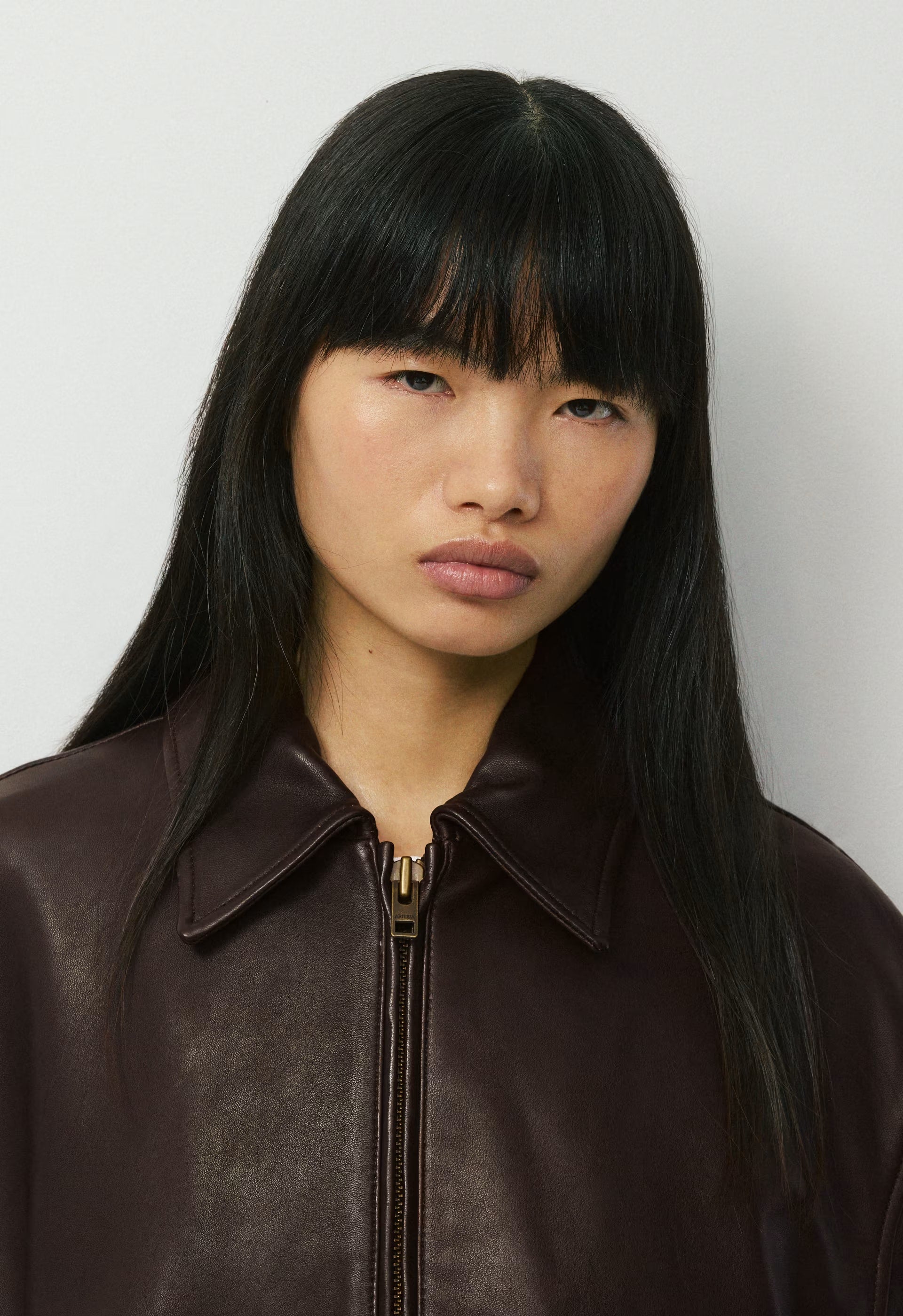 Jones Bomber - Leather - CACAO NIB BROWN