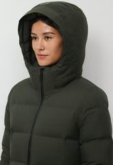 The SuperSnug Puff₂O™ Long - Rainstop™ - FLINT GREEN