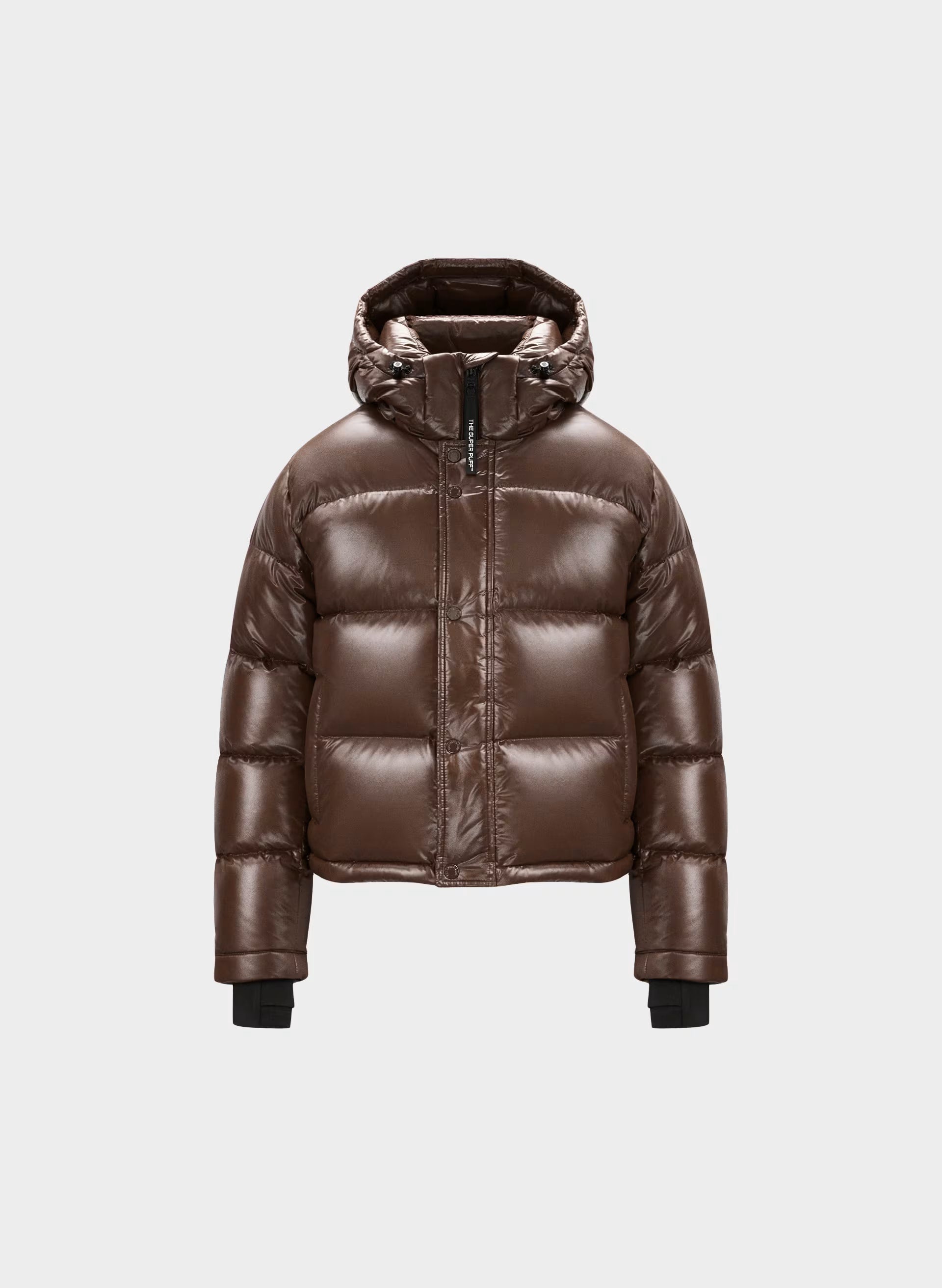 The Super Puff™ Shorty - Hi-Gloss - RICH MOCHA BROWN