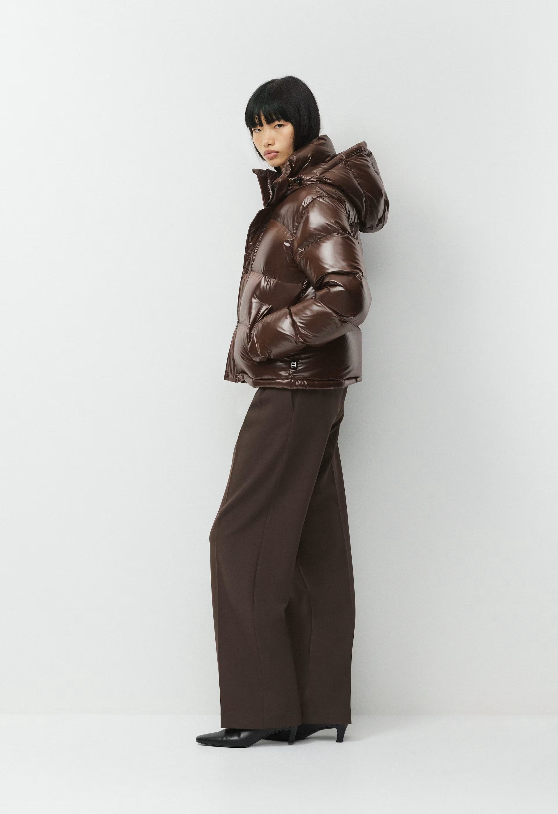 The Super Puff™ Shorty - Hi-Gloss - RICH MOCHA BROWN