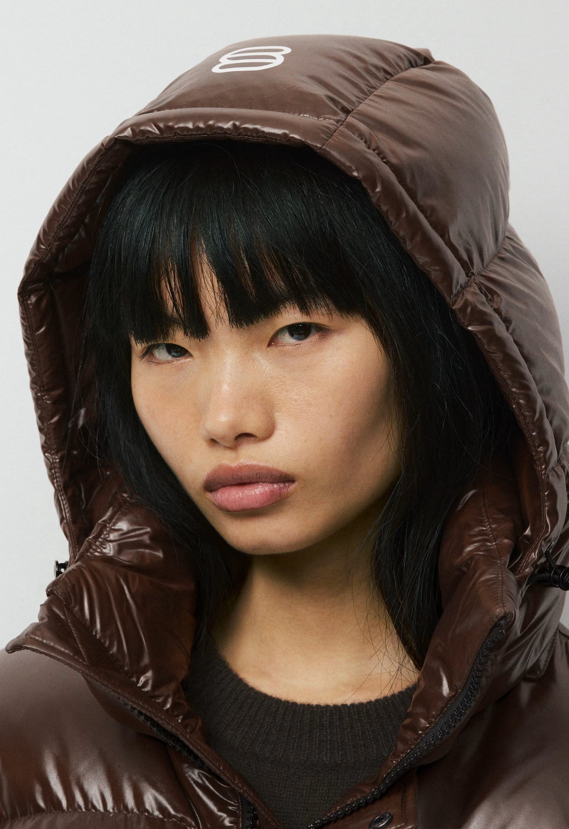 The Super Puff™ Shorty - Hi-Gloss - RICH MOCHA BROWN