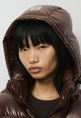 The Super Puff™ Shorty - Hi-Gloss - RICH MOCHA BROWN