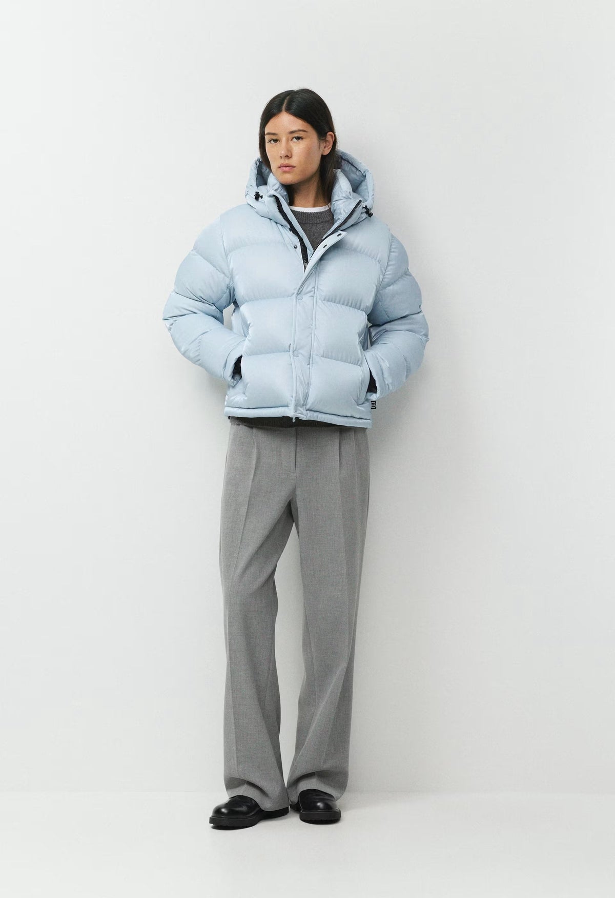 The Super Puff™ Shorty - Liquid Shine - DEW BLUE