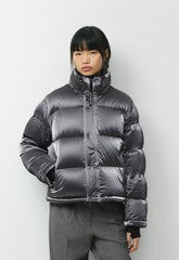 The Super Puff™ Shorty - Liquid Shine - ELEGANT CHARCOAL