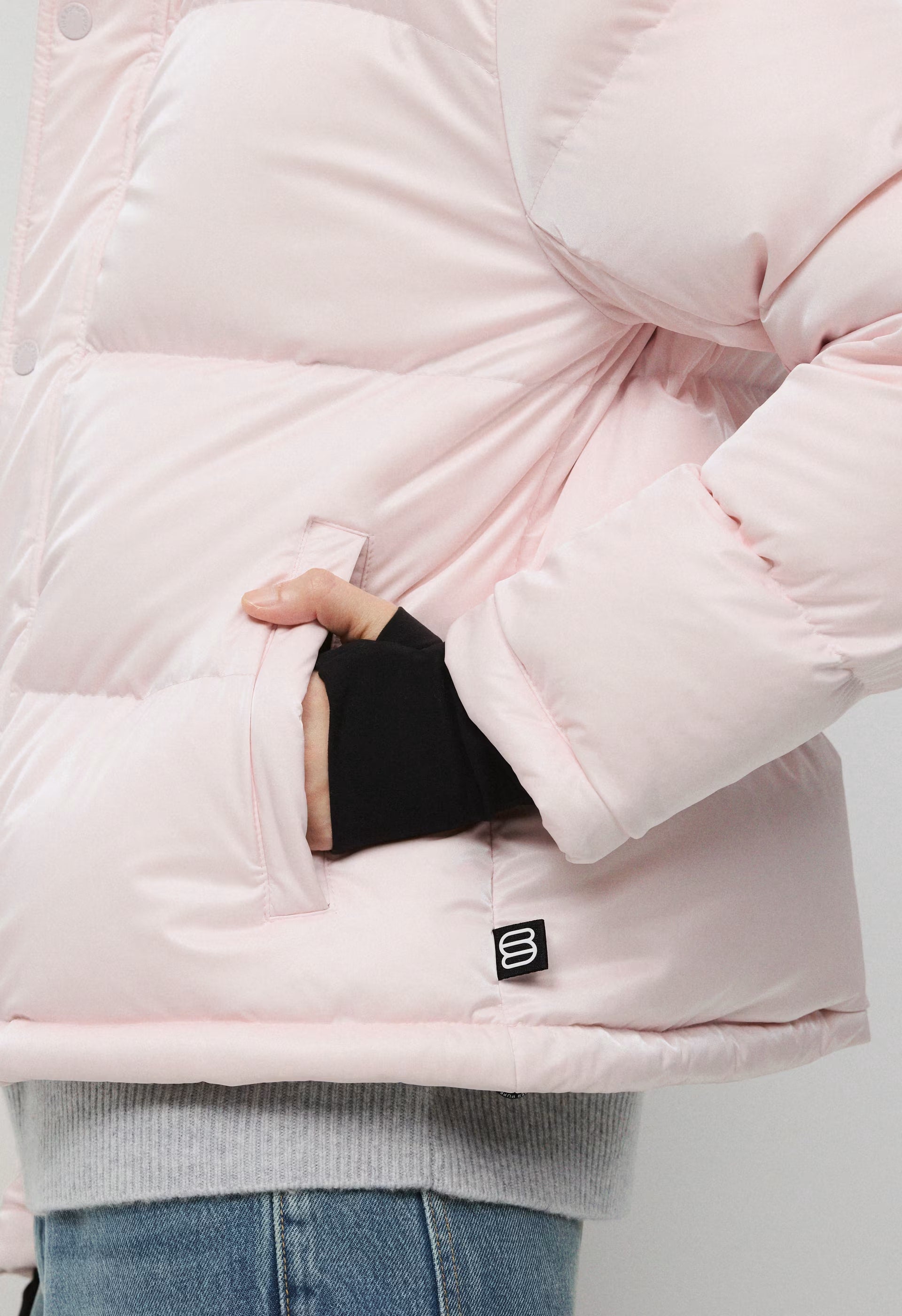 The Super Puff™ Shorty - Liquid Shine - MOCHI PINK