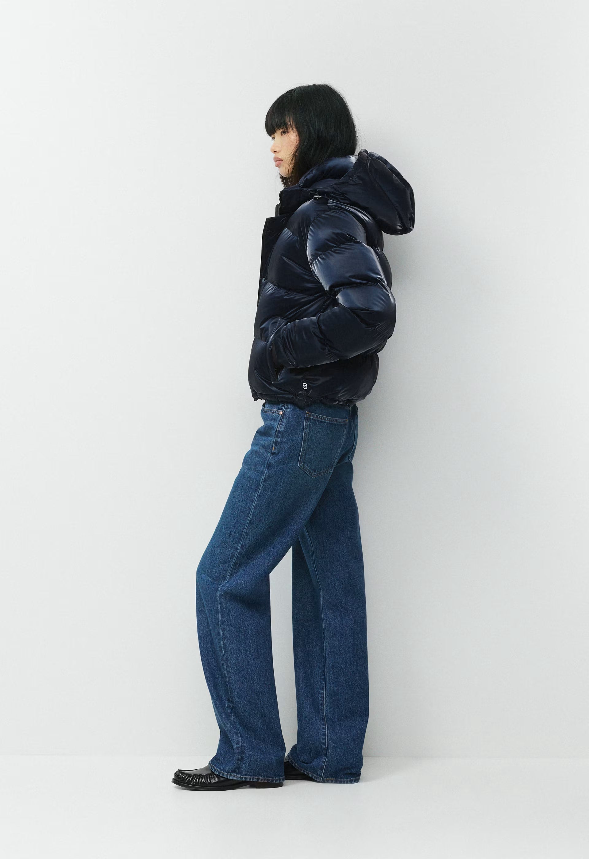 The Super Puff™ Shorty - Liquid Shine - ADMIRAL NAVY