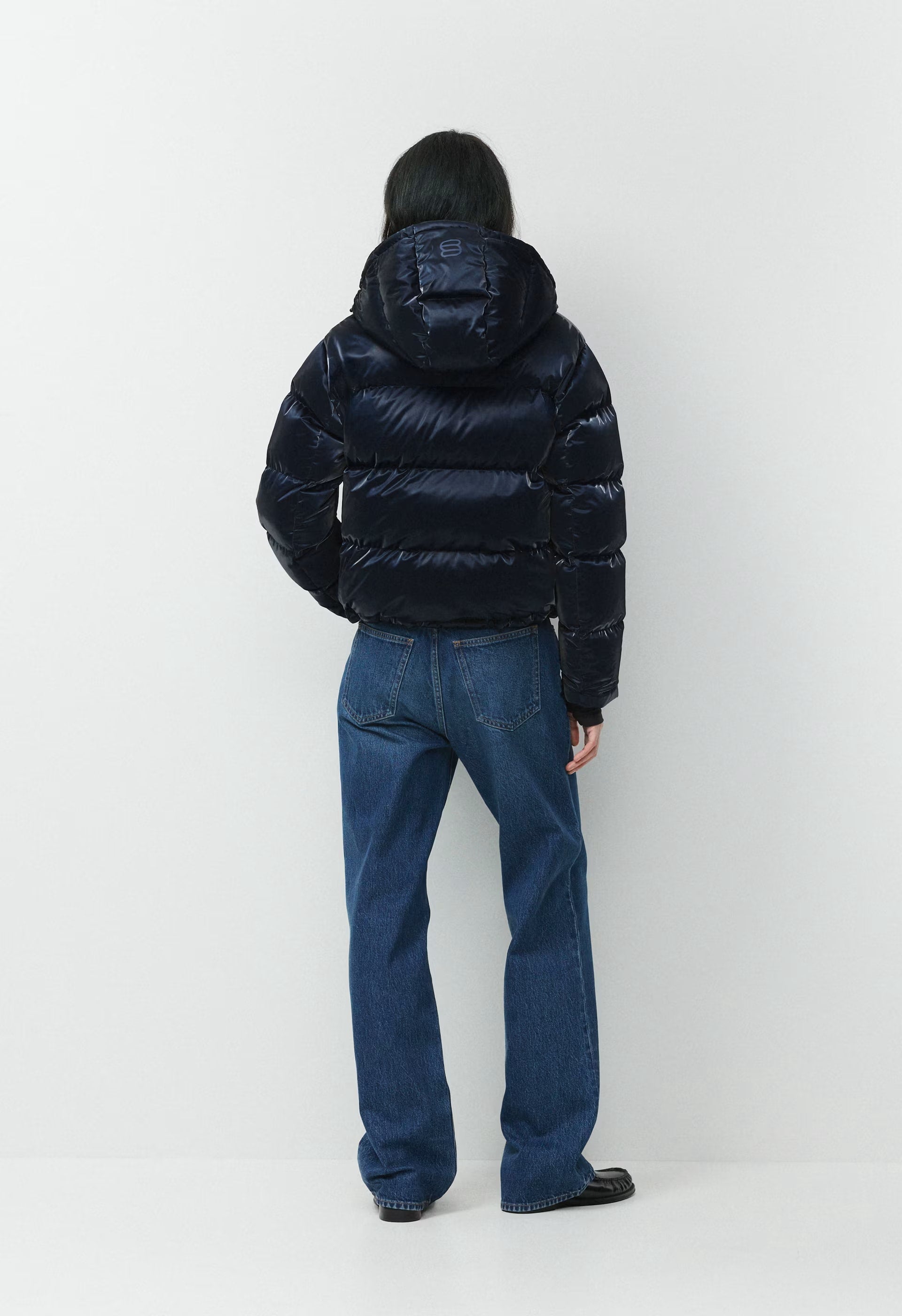 The Super Puff™ Shorty - Liquid Shine - ADMIRAL NAVY