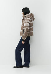 The Super Puff™ Shorty - Liquid Shine - MODERN TAUPE
