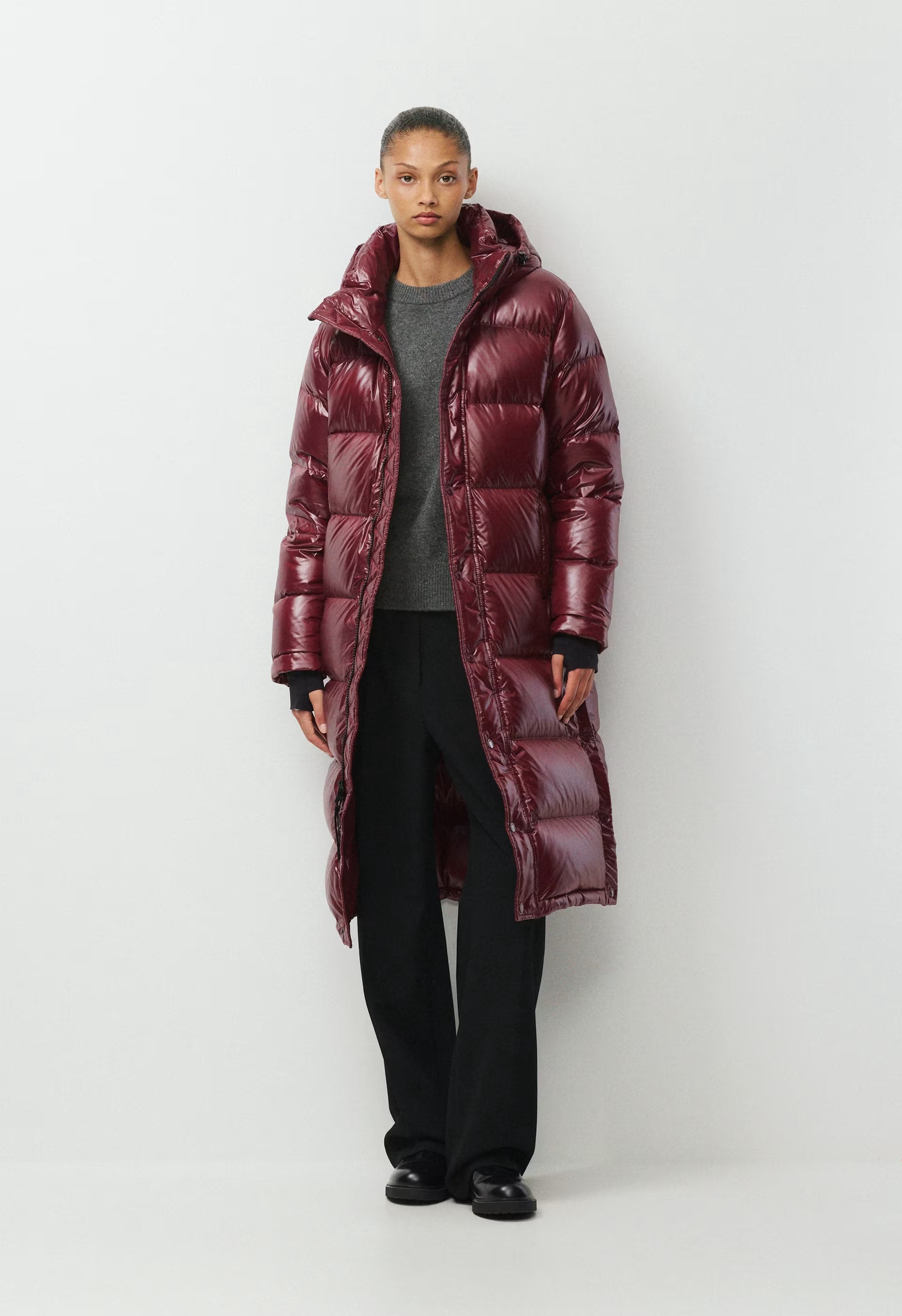 The Super Puff™ Long - Hi-Gloss - SUMAC BURGUNDY