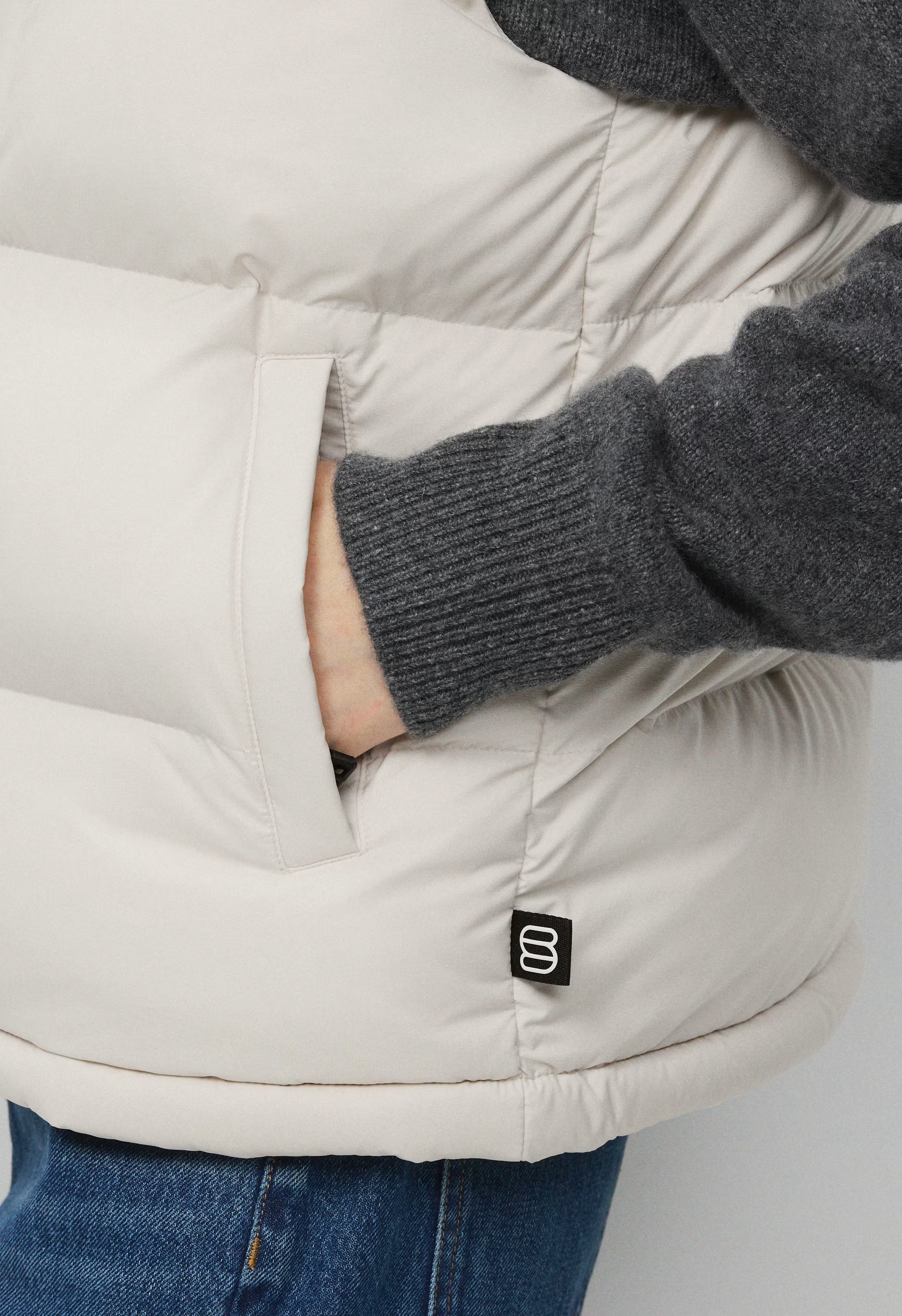 The Super Puff™ Vest - cliMATTE™ - MATTE PEARL