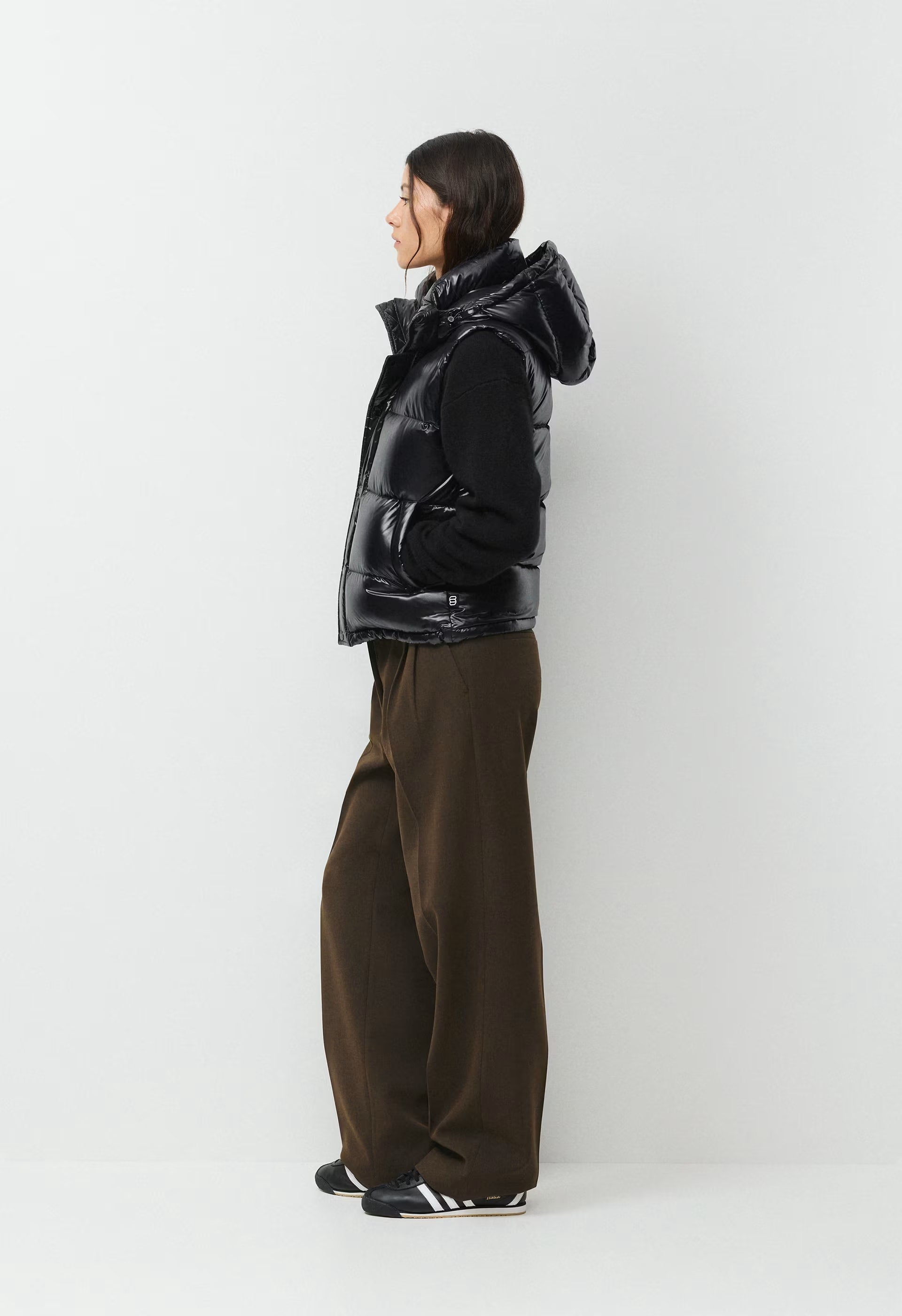 The Super Puff™ Vest - Hi-Gloss - BLACK
