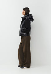 The Super Puff™ Vest - Hi-Gloss - BLACK