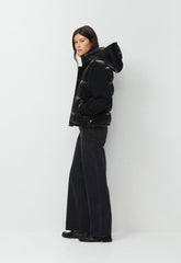 The Super Puff™ Vest - Liquid Shine - BLACK