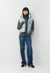 The Super Puff™ Shorty Vest - cliMATTE™ - DEW BLUE